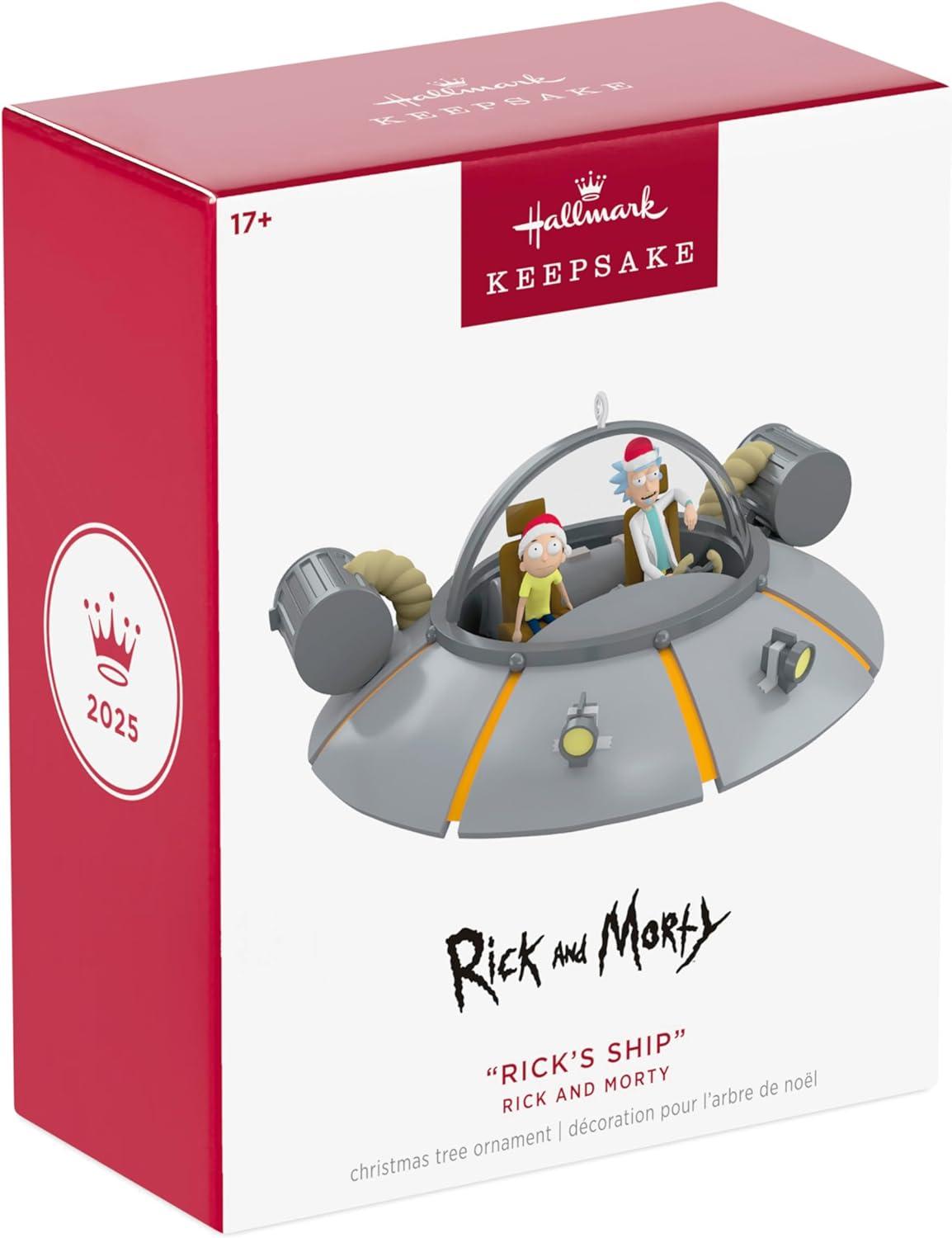 image:imageHallmark Keepsake Christmas Ornament 2024 Rick and Morty The Vat of Acid Cartoon GiftsThe Car