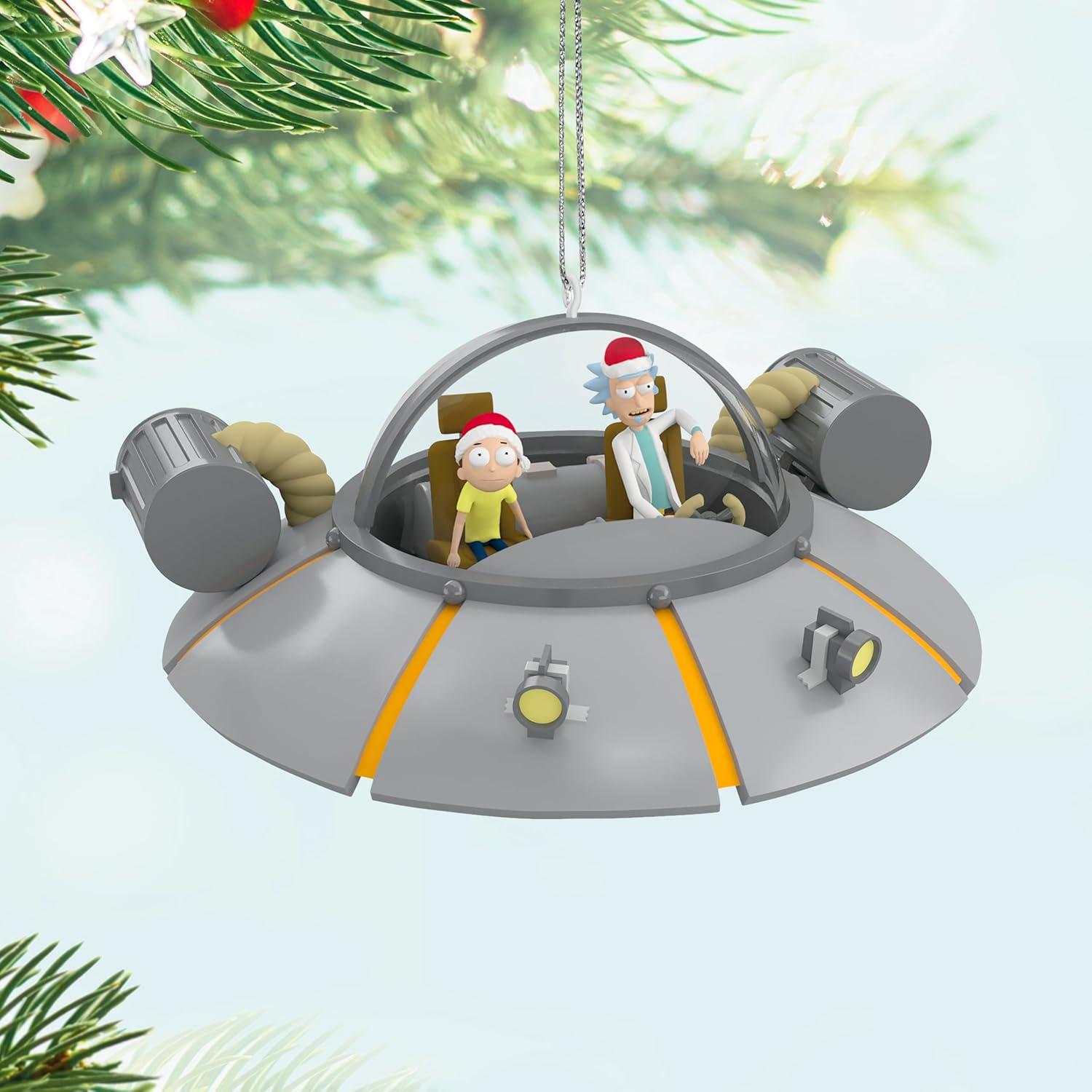 image:imageHallmark Keepsake Christmas Ornament 2024 Rick and Morty The Vat of Acid Cartoon GiftsThe Car