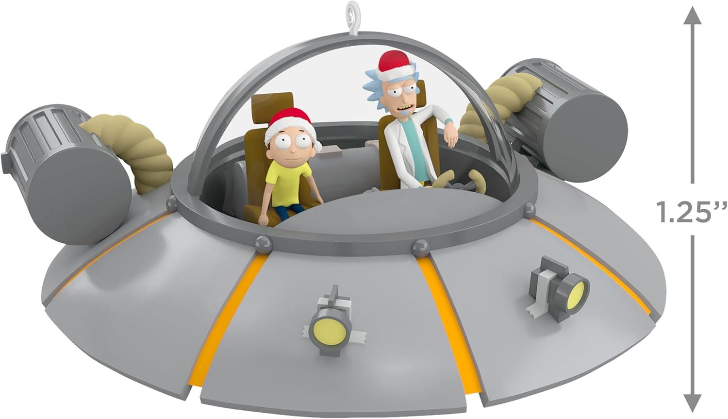 image:imageHallmark Keepsake Christmas Ornament 2024 Rick and Morty The Vat of Acid Cartoon GiftsThe Car