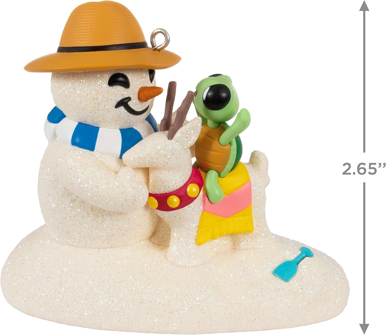 image:imageHallmark Keepsake Christmas Ornament 2024 Sandal the Sandman Snowman Collectors Gifts2023 Sandal the Snowman