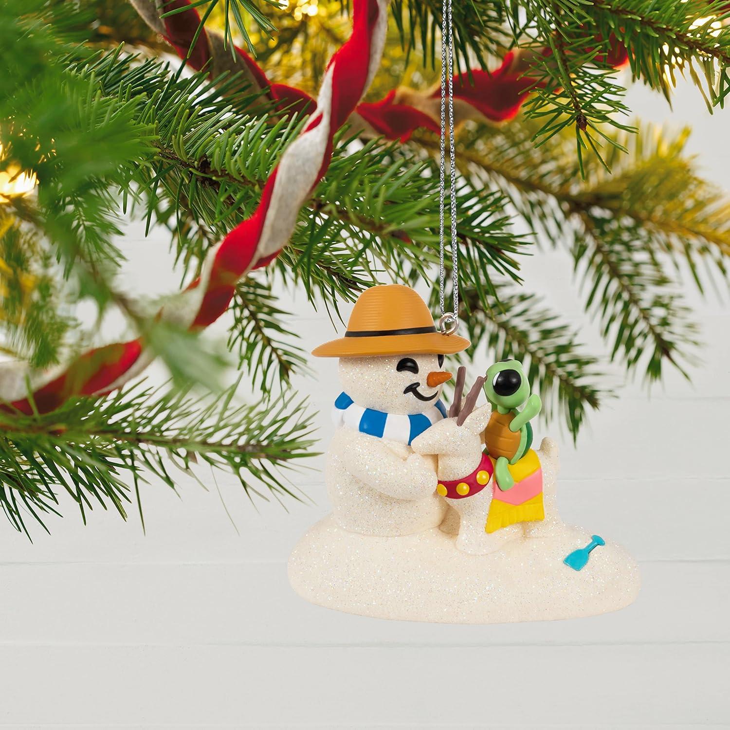 image:imageHallmark Keepsake Christmas Ornament 2024 Sandal the Sandman Snowman Collectors Gifts2023 Sandal the Snowman