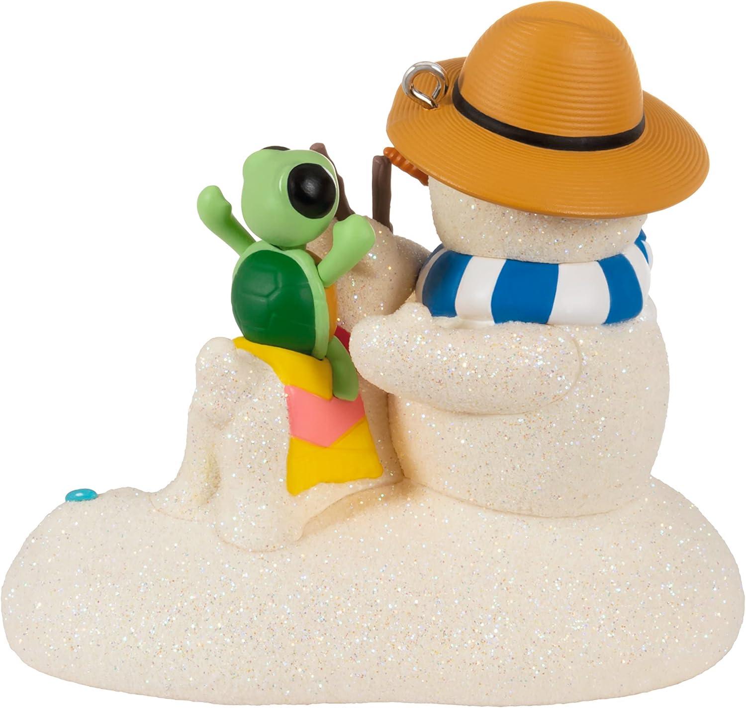 image:imageHallmark Keepsake Christmas Ornament 2024 Sandal the Sandman Snowman Collectors Gifts2023 Sandal the Snowman