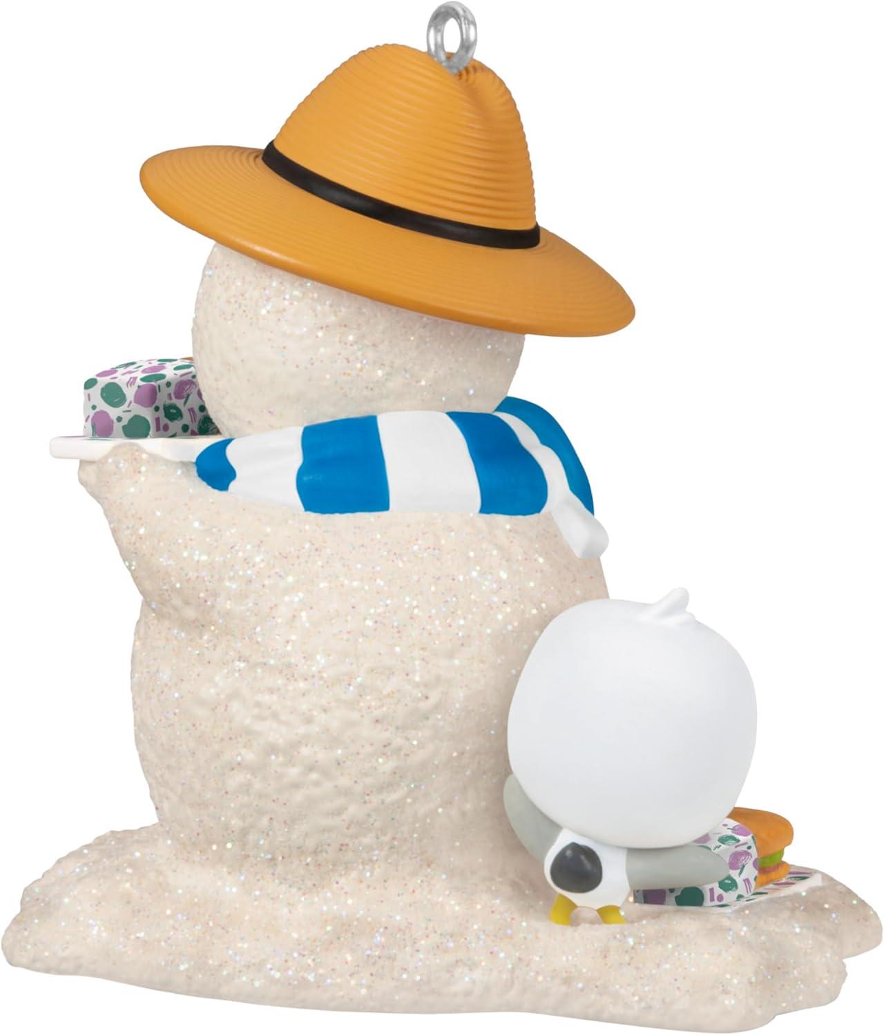 image:imageHallmark Keepsake Christmas Ornament 2024 Sandal the Sandman Snowman Collectors Gifts2025 Sandal the Snowman