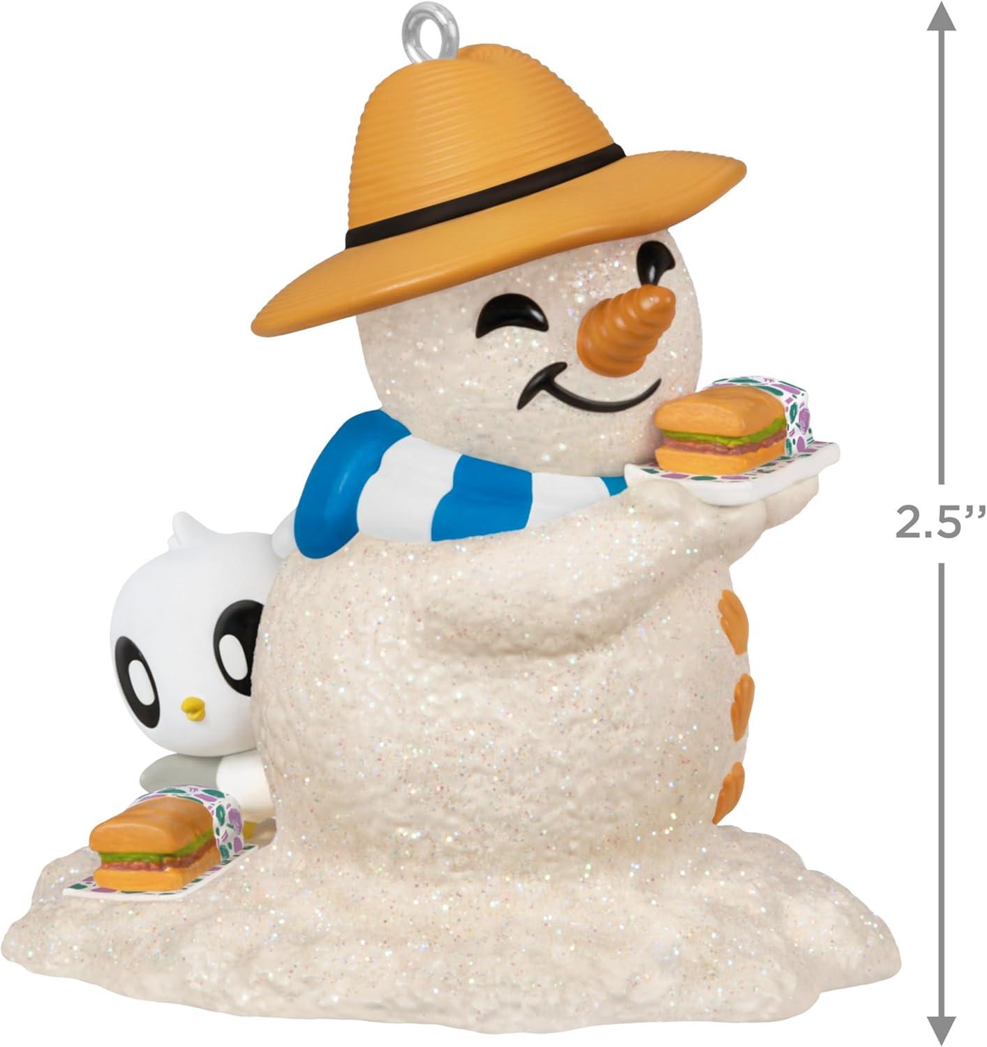 image:imageHallmark Keepsake Christmas Ornament 2024 Sandal the Sandman Snowman Collectors Gifts2025 Sandal the Snowman