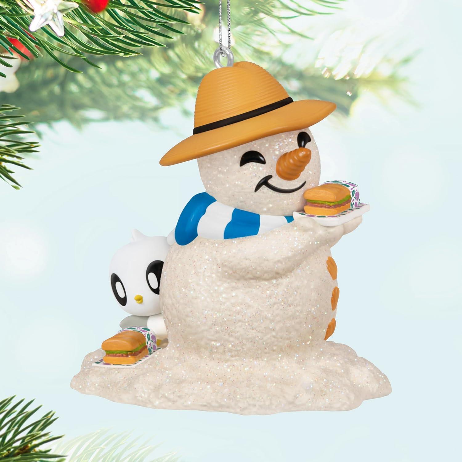 image:imageHallmark Keepsake Christmas Ornament 2024 Sandal the Sandman Snowman Collectors Gifts2025 Sandal the Snowman
