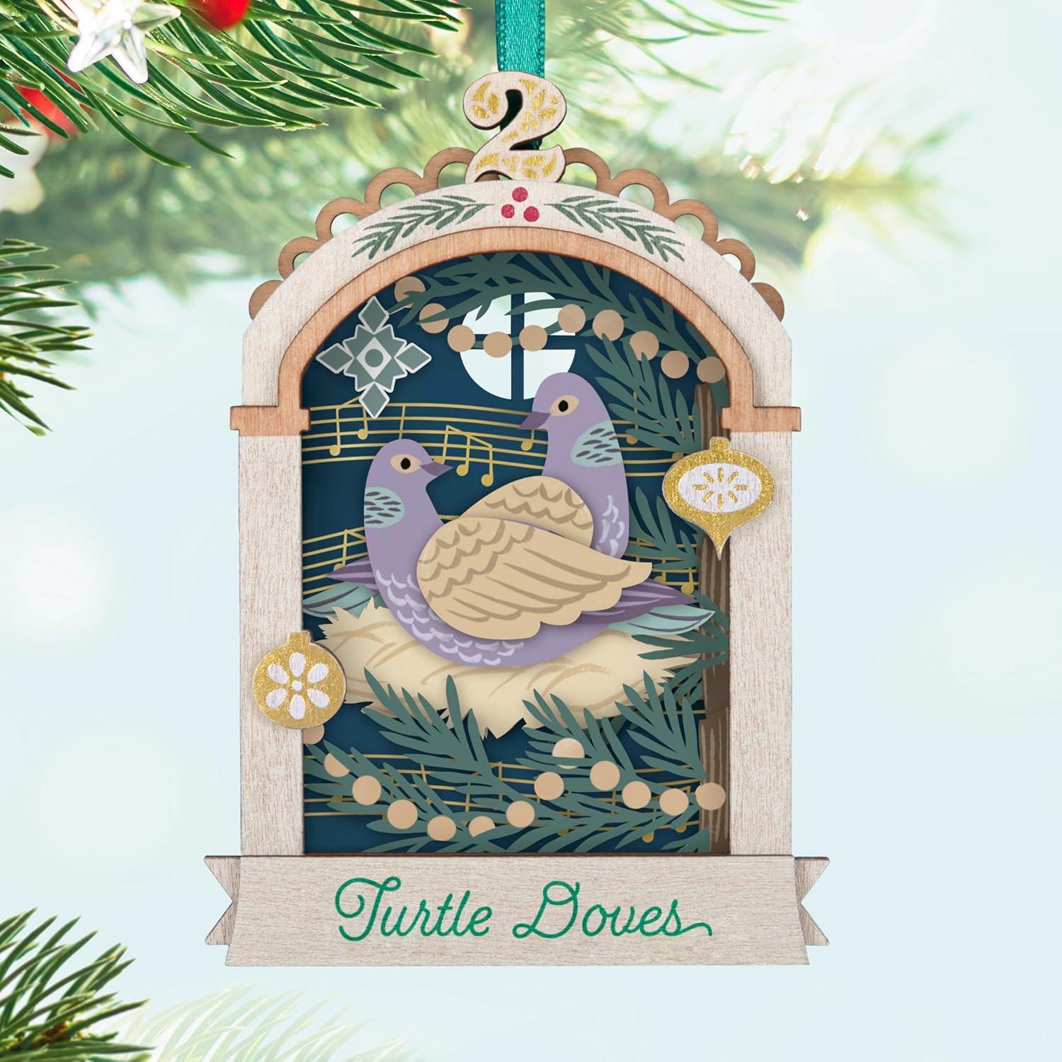 image:imageHallmark Keepsake Christmas Ornament 2024 Twelve Days of Christmas Papercraft Gifts for Christmas Lovers2025 Twelve Days of Christmas