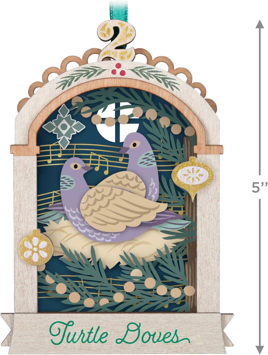image:imageHallmark Keepsake Christmas Ornament 2024 Twelve Days of Christmas Papercraft Gifts for Christmas Lovers2025 Twelve Days of Christmas