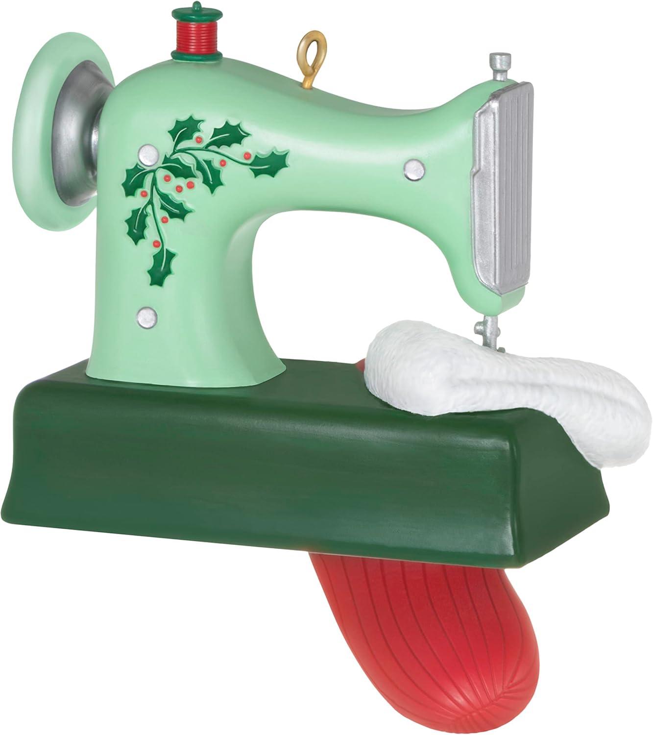 image:imageHallmark Keepsake Christmas Ornament 2024 We Needle Little Christmas Gifts for CraftersSewing Machine