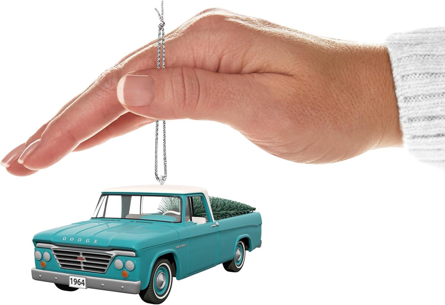 image:imageHallmark Keepsake Christmas Ornament 2025 Fire Brigade 1968 Chevrolet Fire Engine 2025 with Light Hobby Gifts1964 Dodge D100