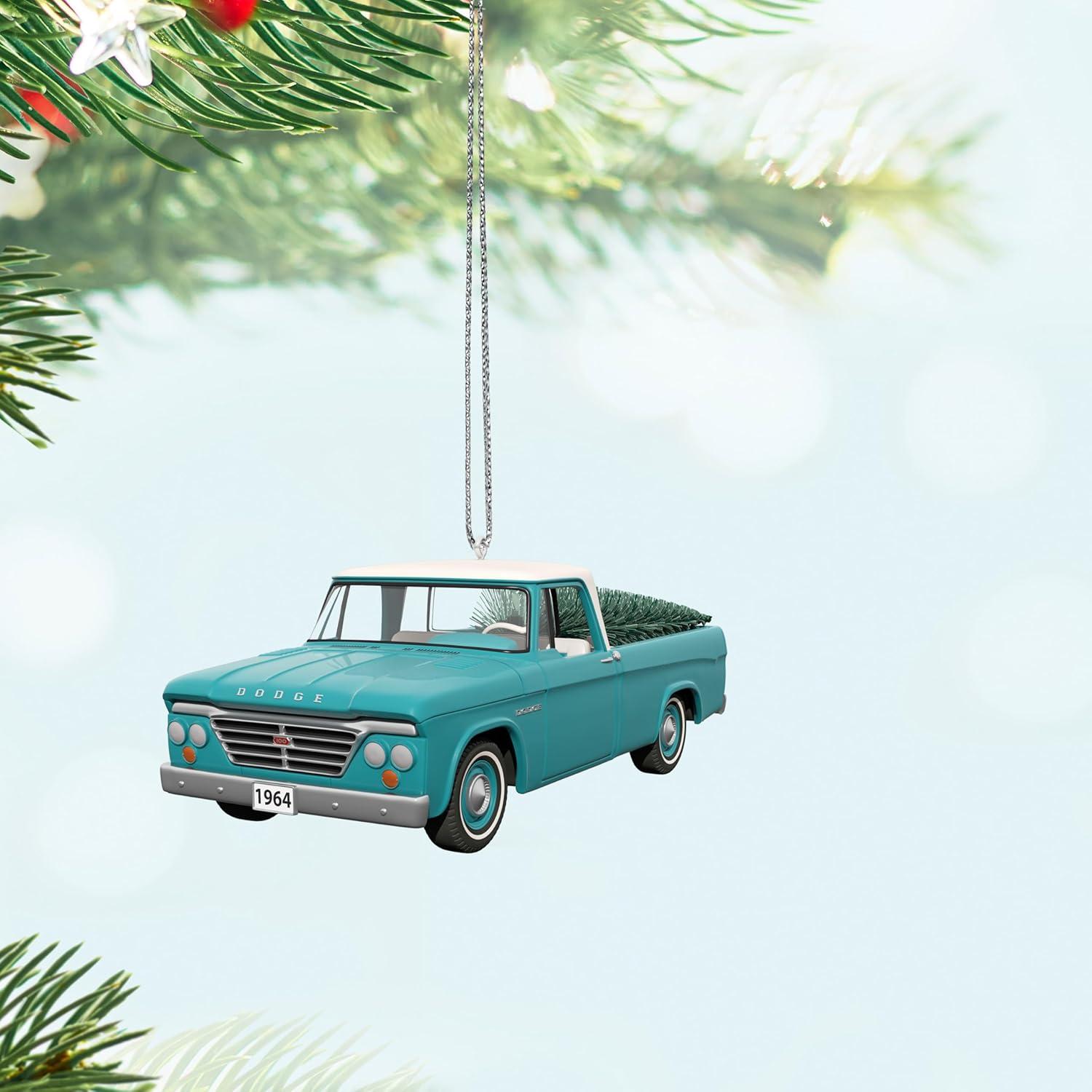 image:imageHallmark Keepsake Christmas Ornament 2025 Fire Brigade 1968 Chevrolet Fire Engine 2025 with Light Hobby Gifts1964 Dodge D100