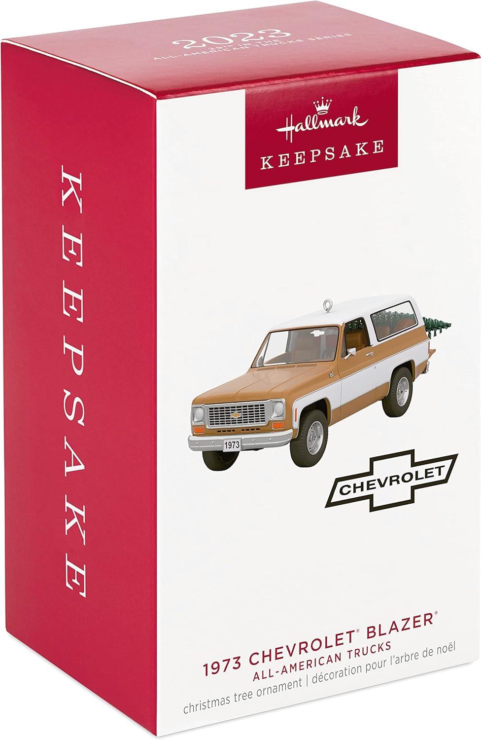 image:imageHallmark Keepsake Christmas Ornament 2025 Fire Brigade 1968 Chevrolet Fire Engine 2025 with Light Hobby Gifts1973 Chevrolet Blazer