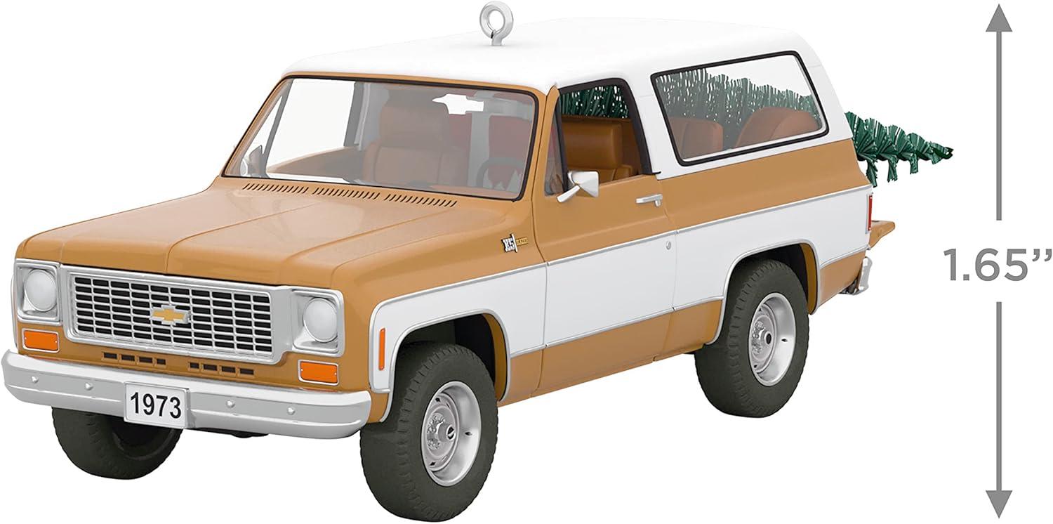 image:imageHallmark Keepsake Christmas Ornament 2025 Fire Brigade 1968 Chevrolet Fire Engine 2025 with Light Hobby Gifts1973 Chevrolet Blazer