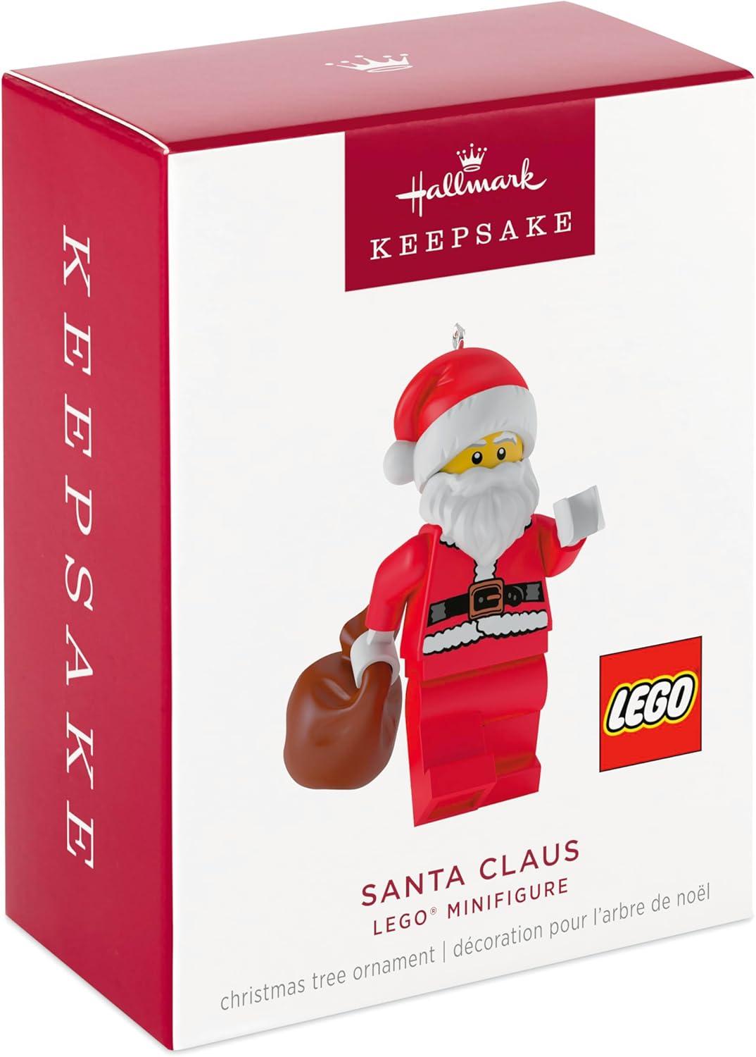 image:imageHallmark Keepsake Christmas Ornament Brick Suit Girl LEGO Minifigure Gifts for LEGO FansSanta Claus LEGO Minifigure