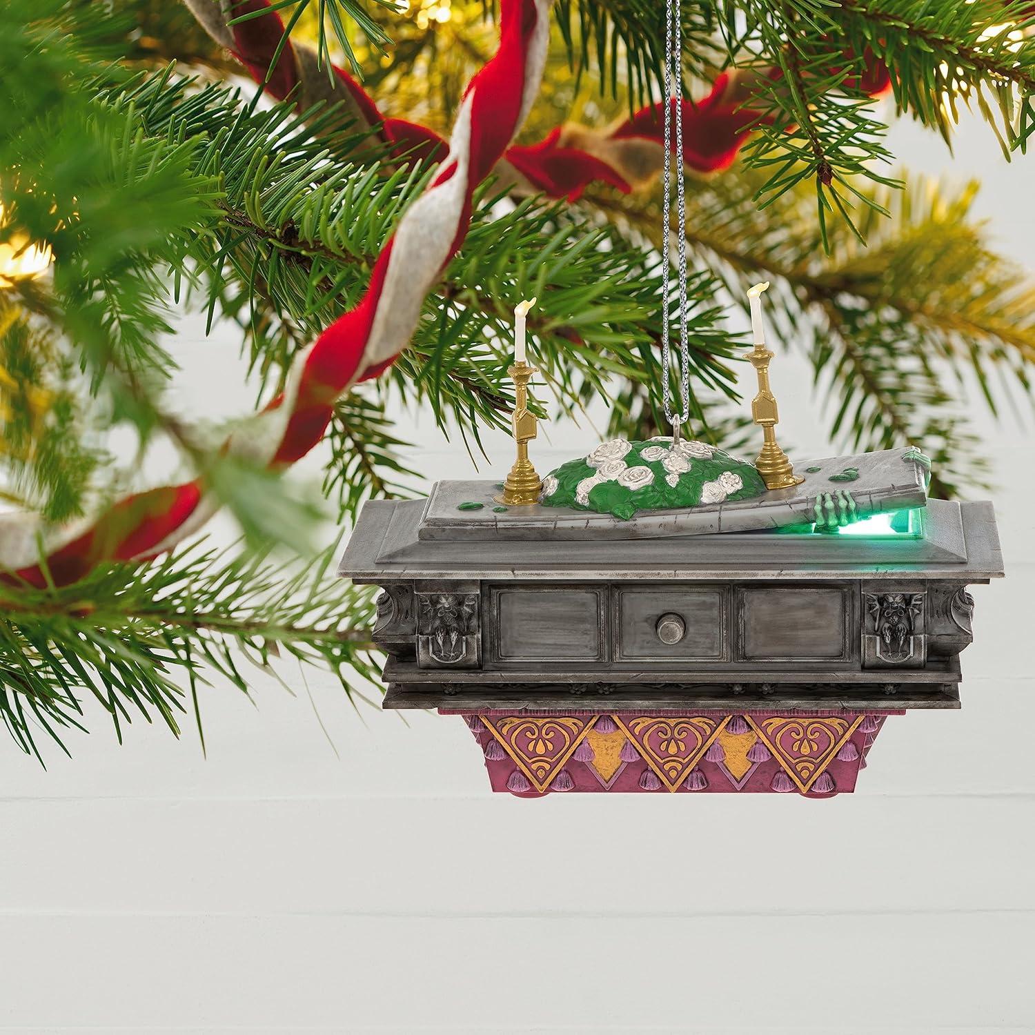 image:imageHallmark Keepsake Christmas Ornament Disney The Haunted Mansion Collection The Singing Busts With Light and Sound Gifts for Disney FansThe Coffin in the Conservatory