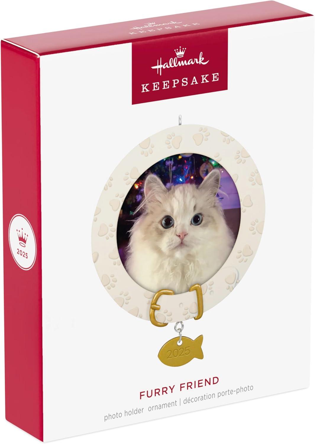 image:imageHallmark Keepsake Christmas Ornament Furry Friend 2025 Photo Frame Pet Gifts2025 Furry Friend