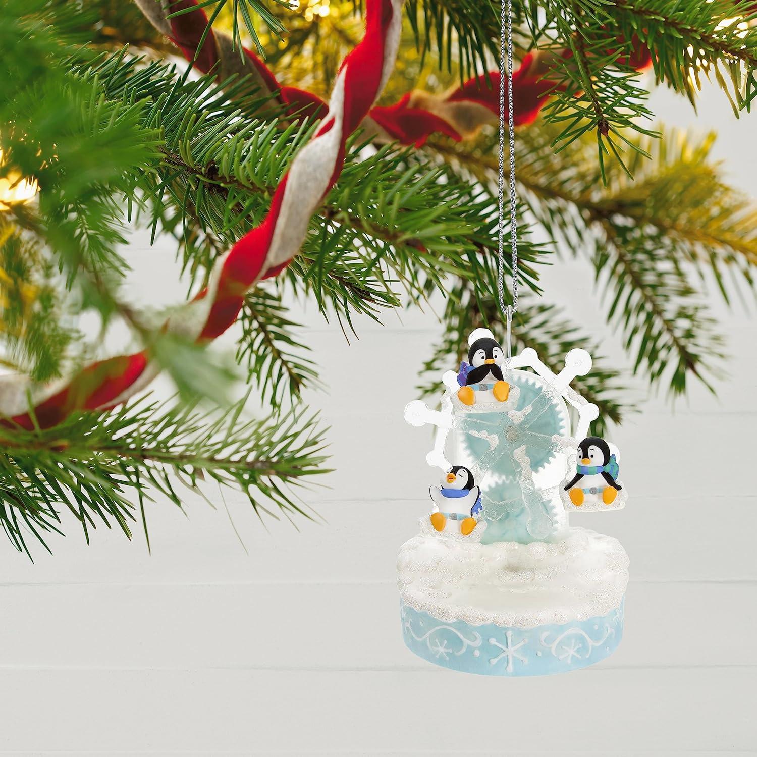 image:imageHallmark Keepsake Christmas Ornament Playful Penguins Musical with Light and MotionPlayful Penguins on Ferris Wheel