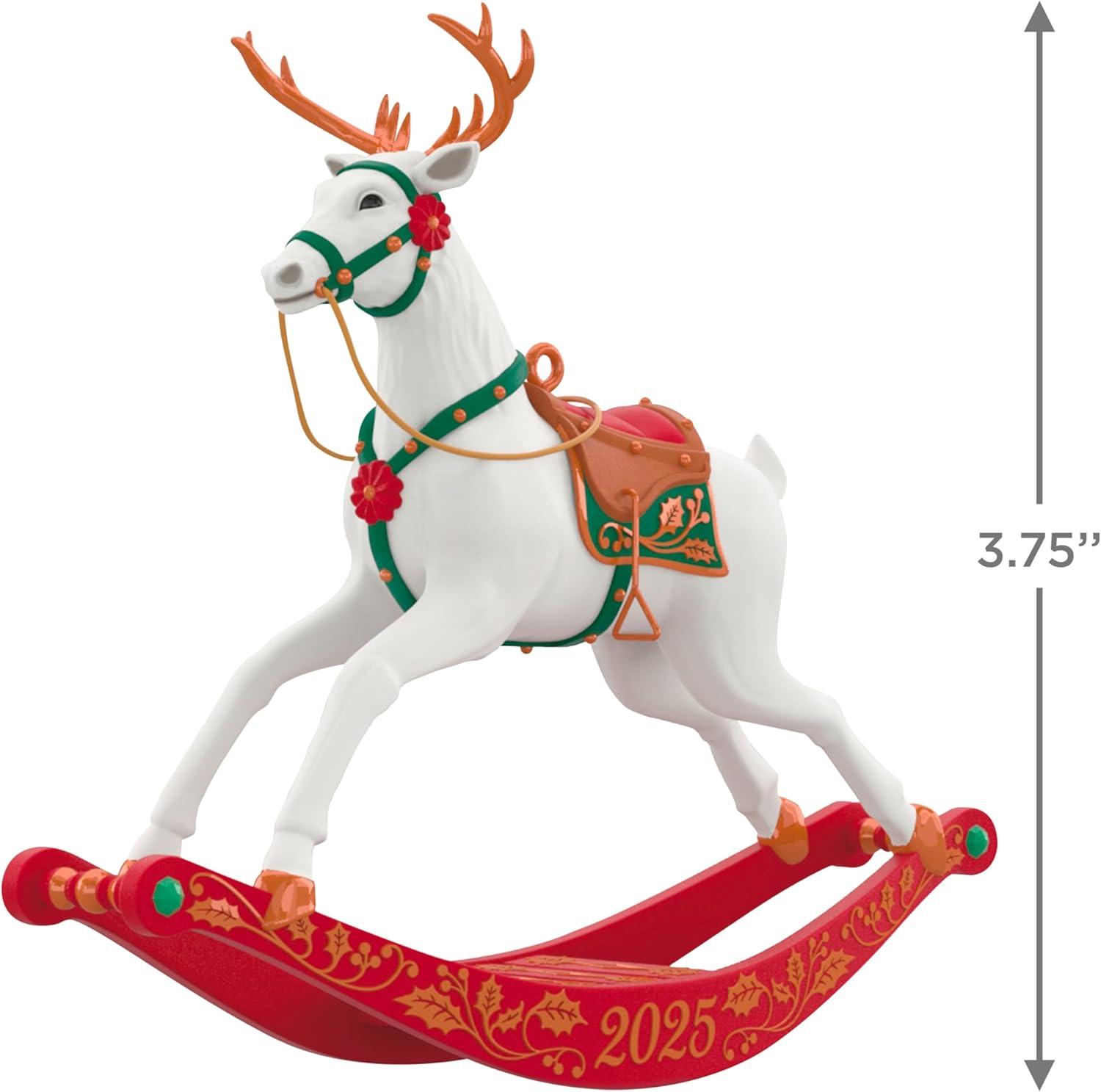 image:imageHallmark Keepsake Christmas Ornament Rocking Reindeer 2025 Gifts for Keepsake FansRocking Reindeer