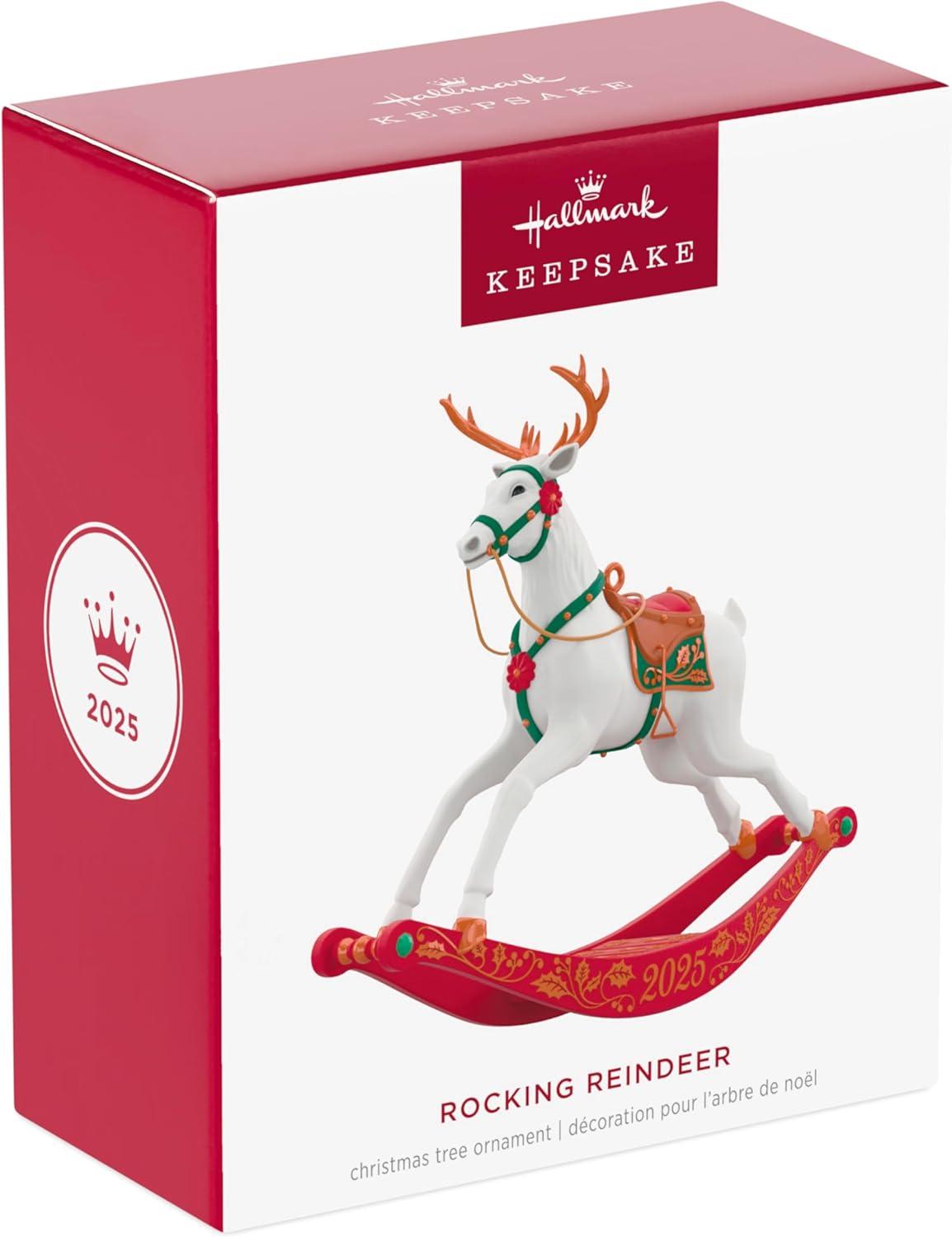 image:imageHallmark Keepsake Christmas Ornament Rocking Reindeer 2025 Gifts for Keepsake FansRocking Reindeer