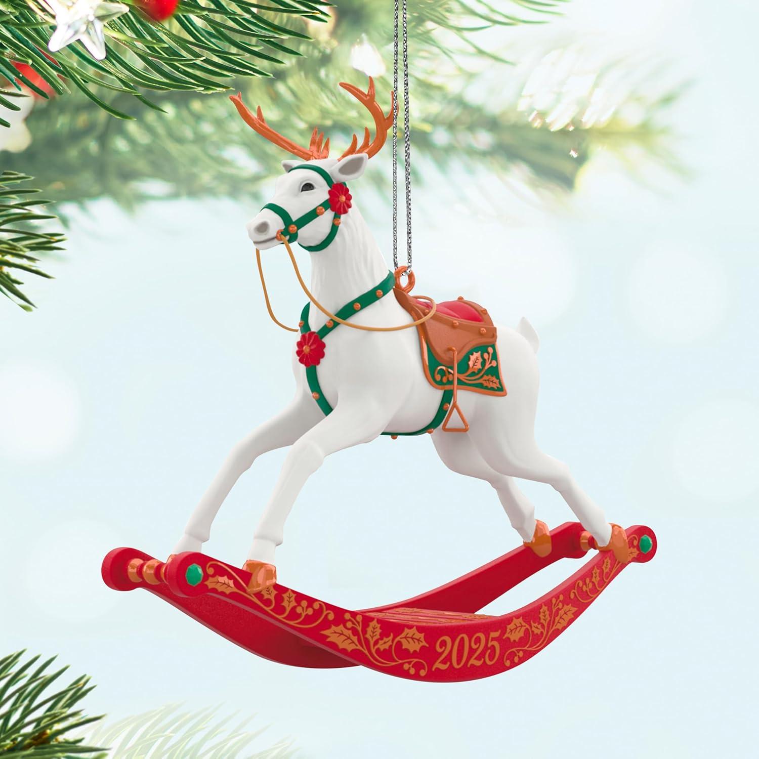 image:imageHallmark Keepsake Christmas Ornament Rocking Reindeer 2025 Gifts for Keepsake FansRocking Reindeer