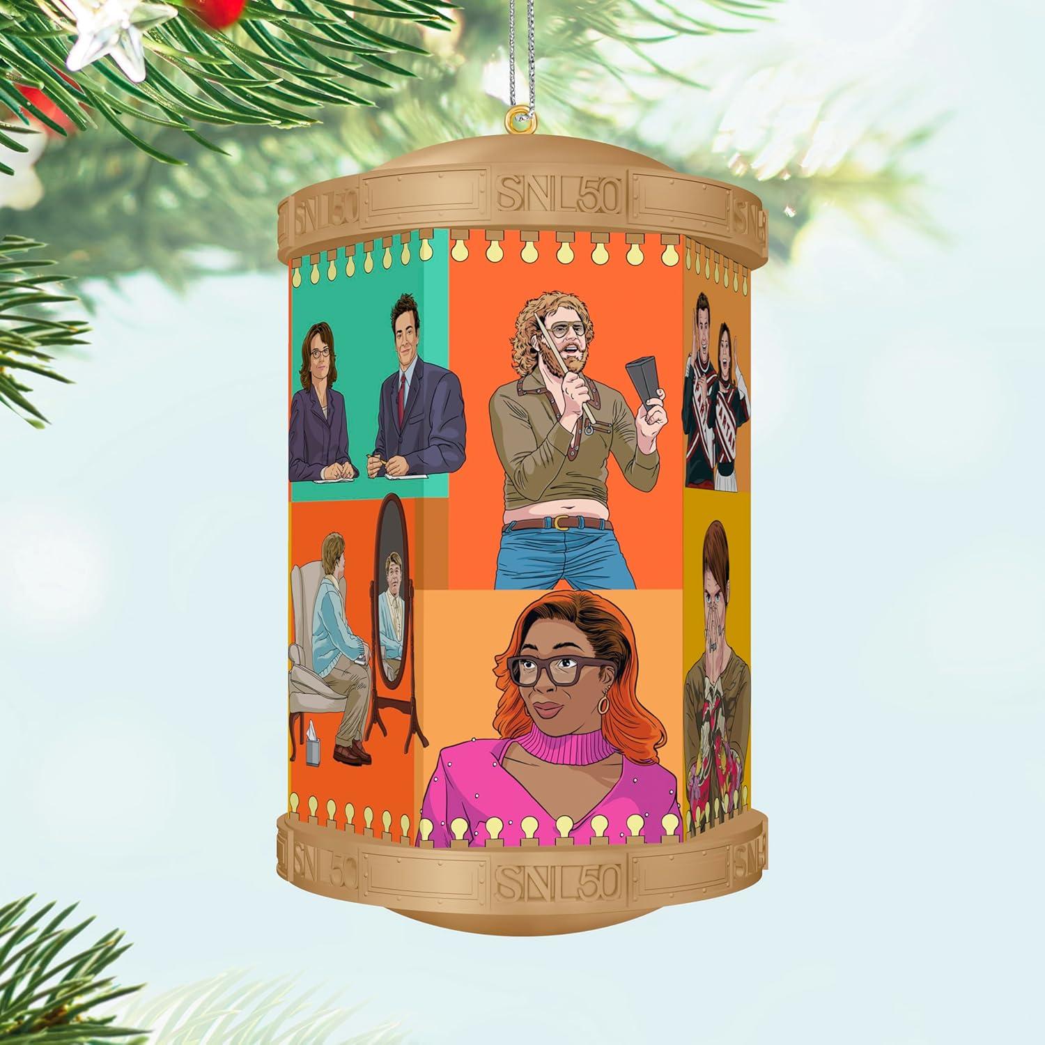 image:imageHallmark Keepsake Christmas Ornament Saturday Night Live Fifty Years of SNL with Sound TV Show GiftsSaturday Night Live