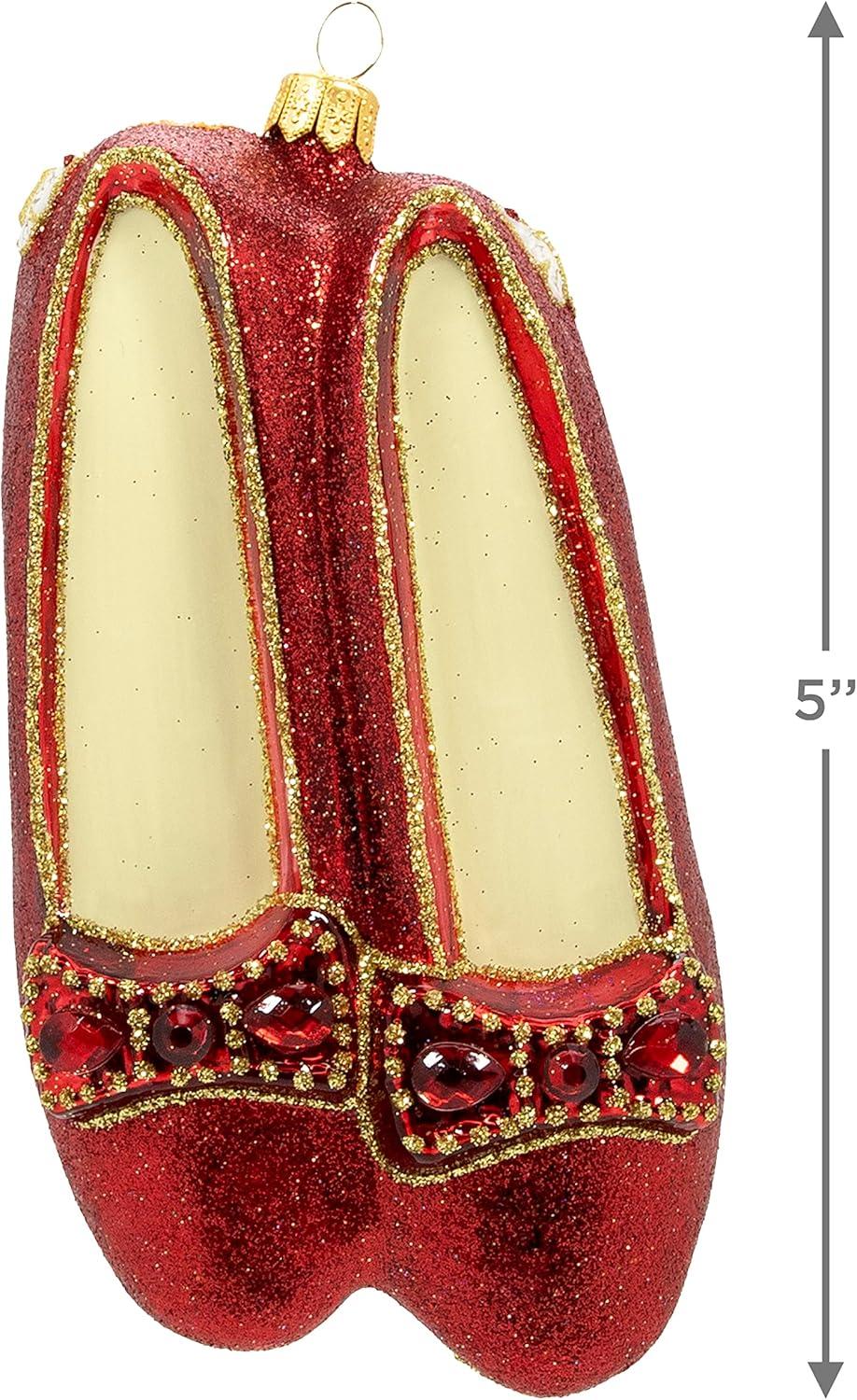 image:imageHallmark Keepsake Christmas Ornament The Wizard of Oz Im Melting Im Melting with Light Sound and Motion Movie GiftsRuby Slippers