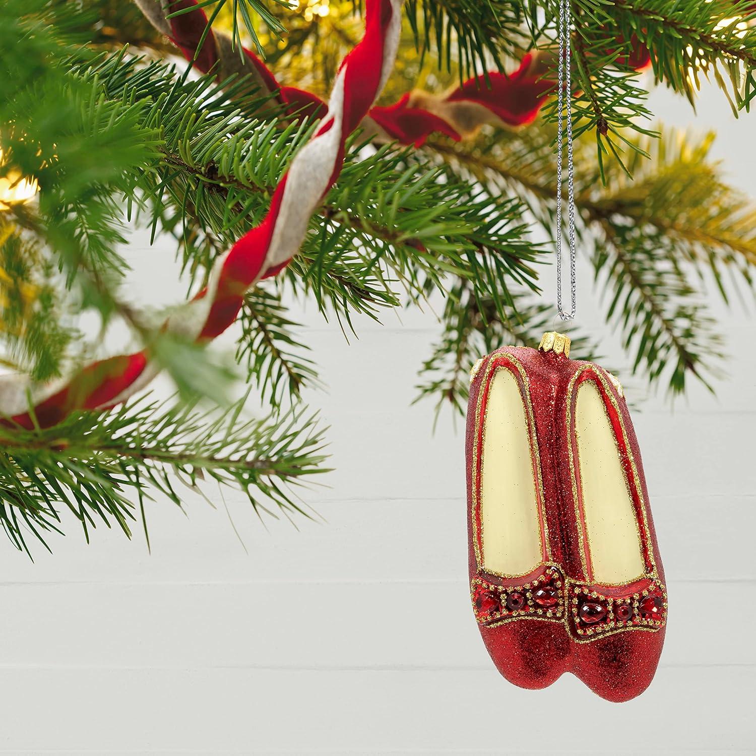 image:imageHallmark Keepsake Christmas Ornament The Wizard of Oz Im Melting Im Melting with Light Sound and Motion Movie GiftsRuby Slippers