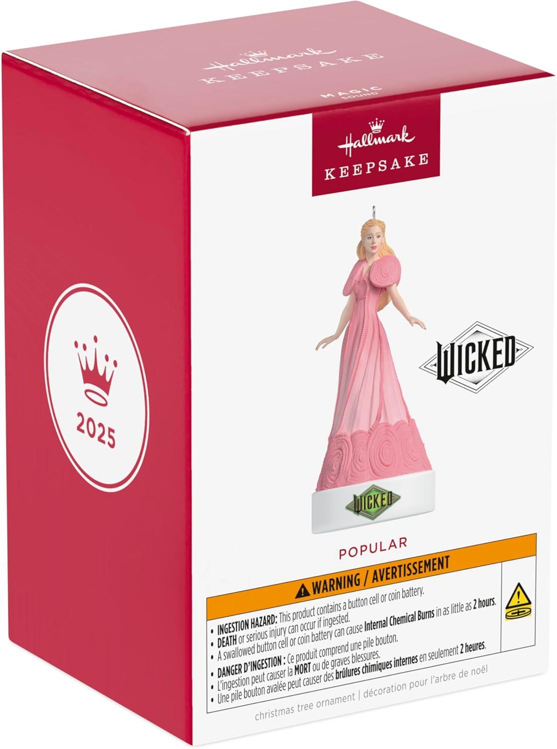 image:imageHallmark Keepsake Christmas Ornament Wicked Popular Musical Movie GiftsWicked Popular