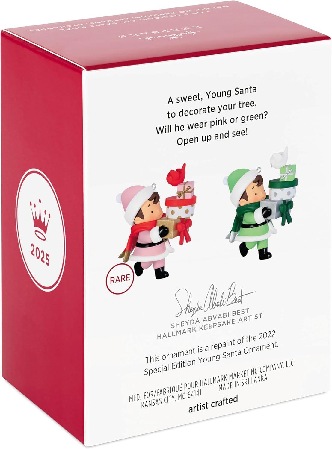image:imageHallmark Keepsake Christmas Ornament Young Santa Mystery2025 Mystery Young Santa