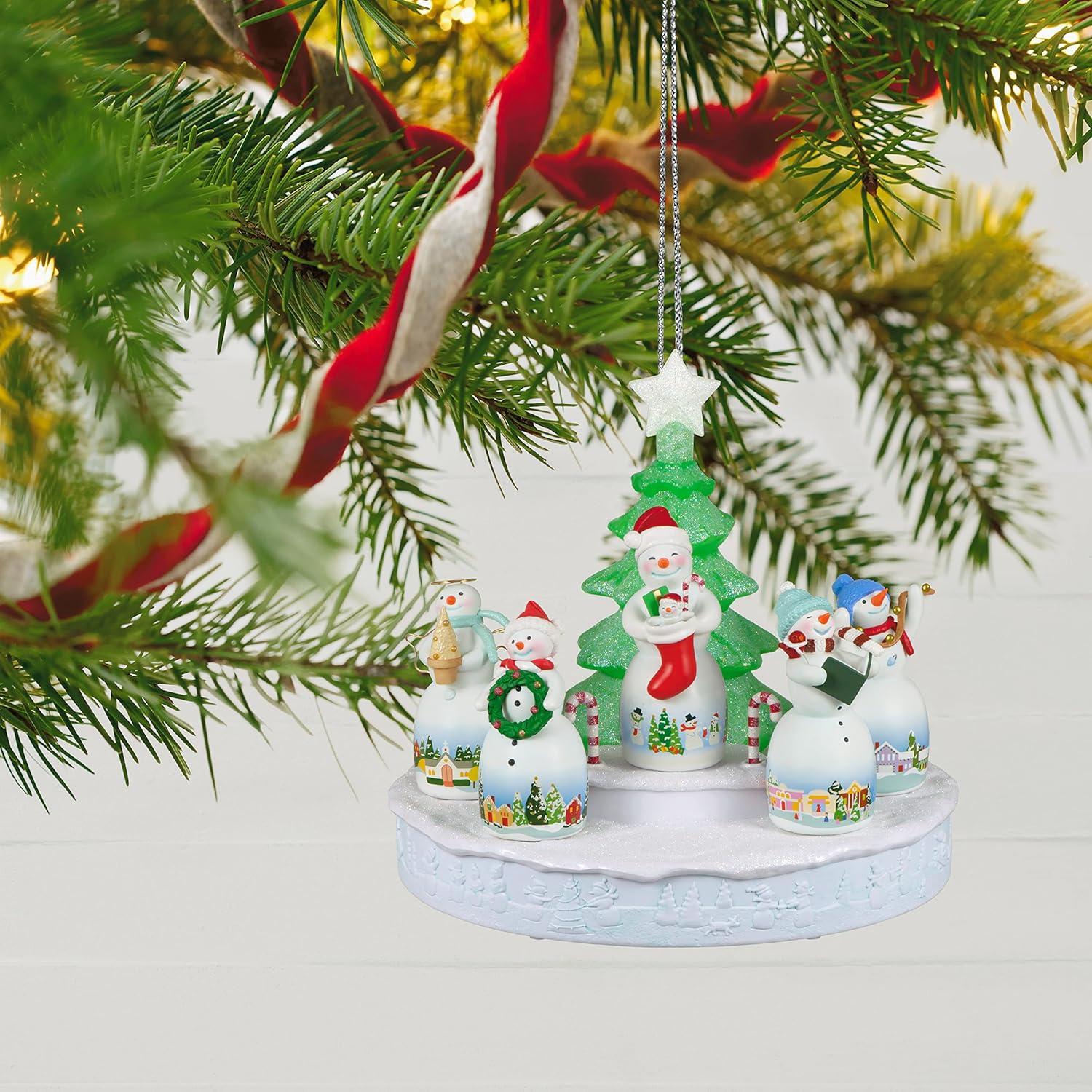 image:imageHallmark Keepsake Christmas Tabletop Decoration 2025 Up on the Housetop Musical With Light and Motion Christmas DecorationsSnowtop Lodge