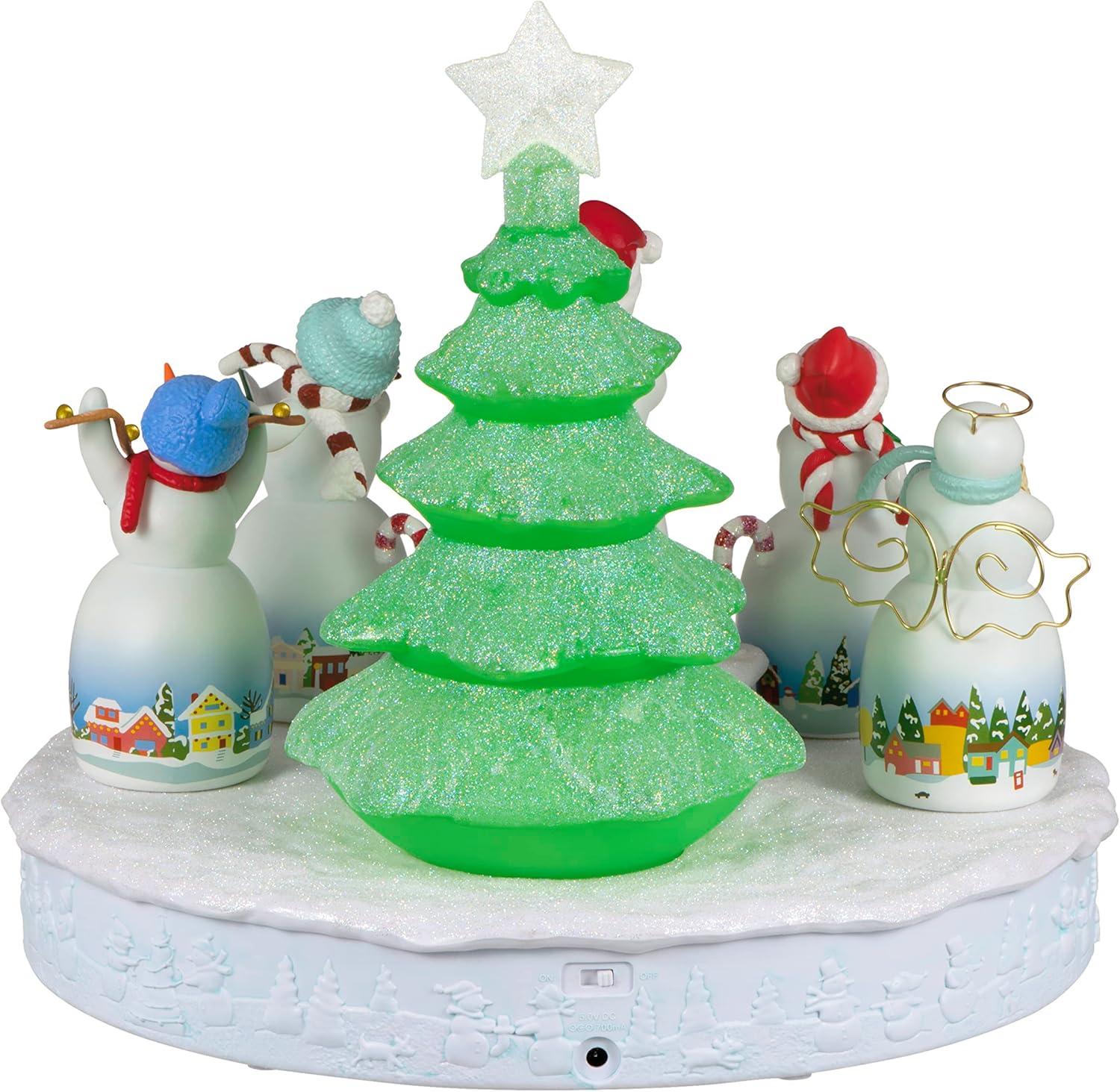 image:imageHallmark Keepsake Christmas Tabletop Decoration 2025 Up on the Housetop Musical With Light and Motion Christmas DecorationsSnowtop Lodge