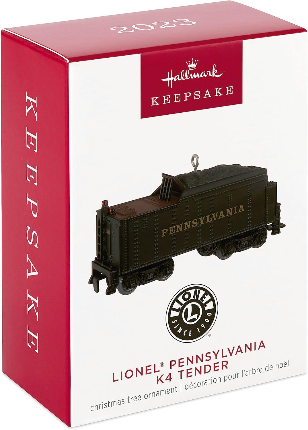 image:imageHallmark Keepsake Christmas Tabletop Decoration Lionel Trains Lionelville with Light Sound and Motion Gifts for Train LoversLionel Pennsylvania K4 Tender