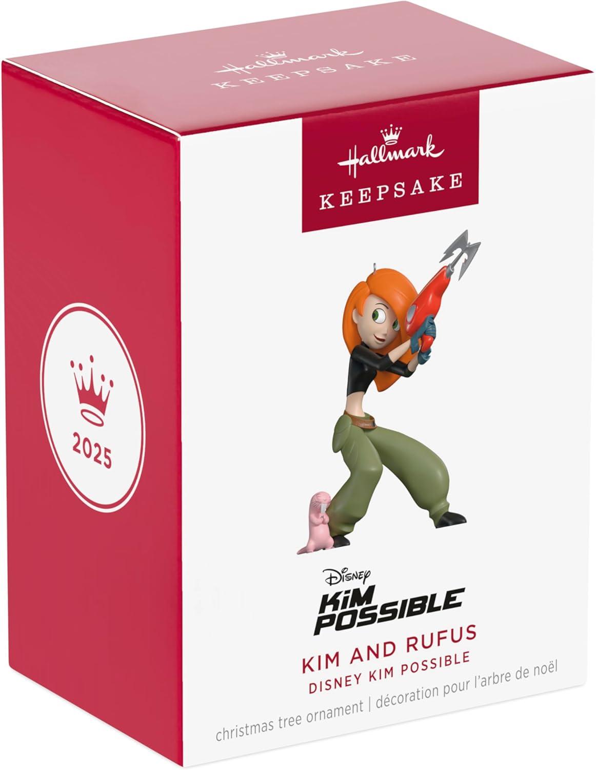 image:imageHallmark Keepsake Disney Christmas Ornament Kim Possible and Rufus Gifts for Disney FansKim Possible and Rufus