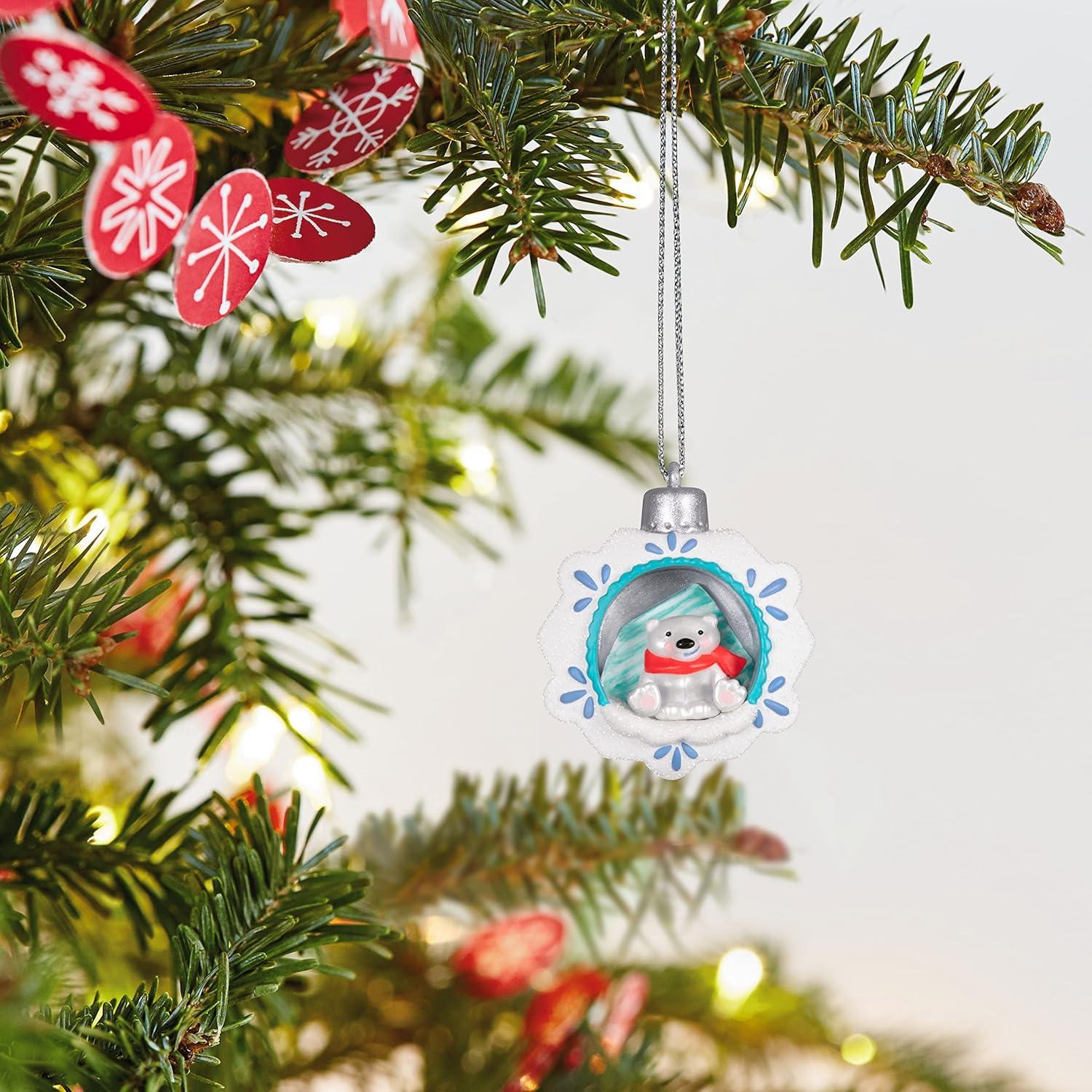 image:imageHallmark Keepsake Mini Christmas Ornament A World Within 15 Tiny Ornament for Tabletop Tree2023 A World Within