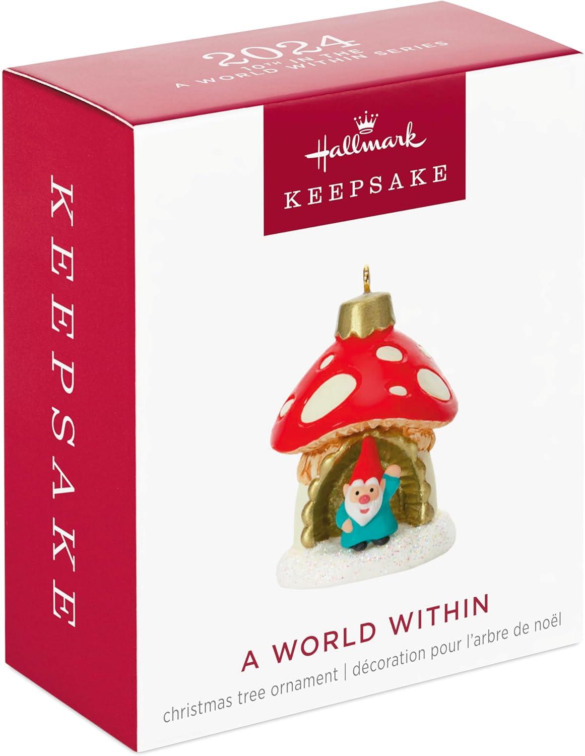 image:imageHallmark Keepsake Mini Christmas Ornament A World Within 15 Tiny Ornament for Tabletop Tree2024 A World Within