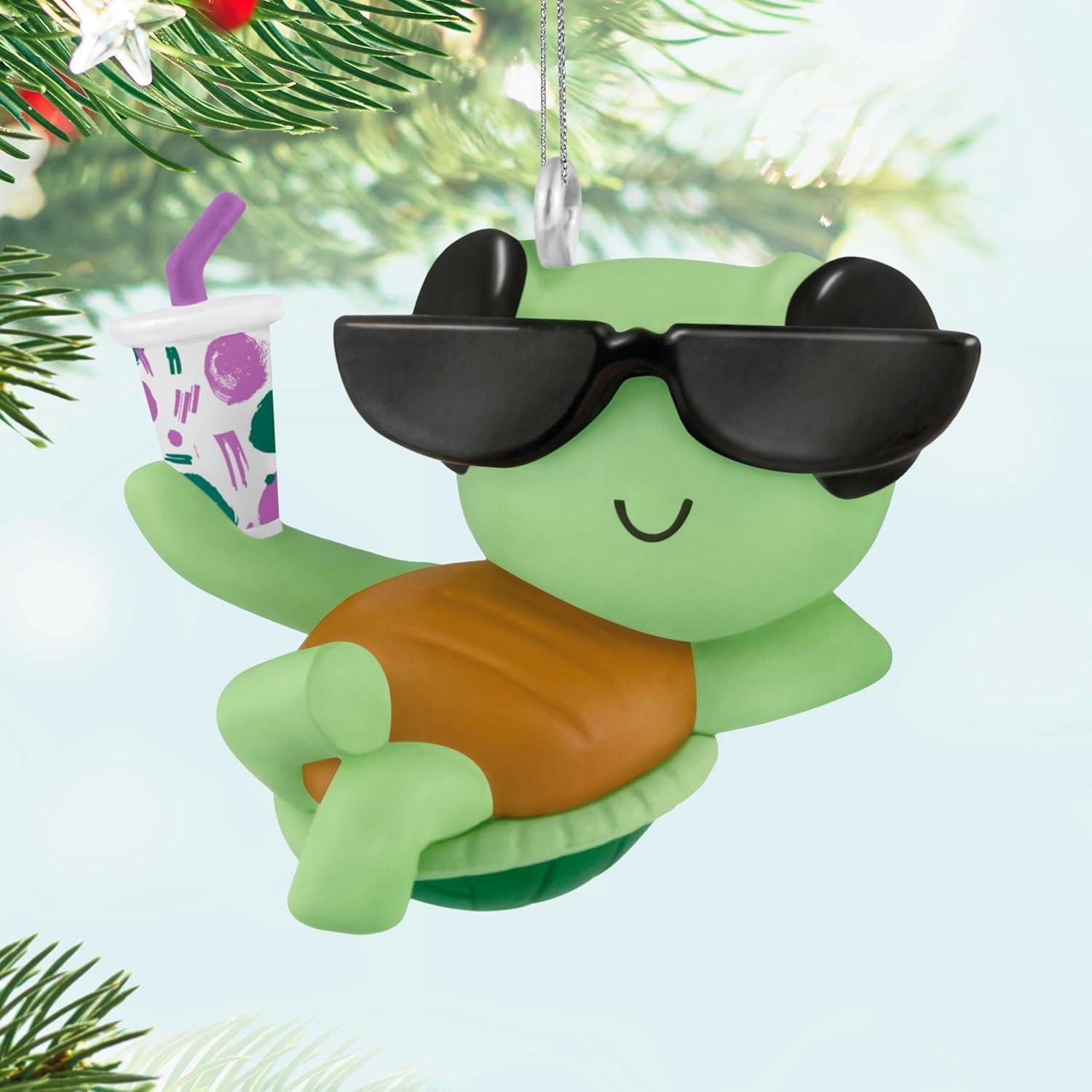 image:imageHallmark Keepsake Mini Christmas Ornament Beach Day Buddy 075 Tiny Ornament for Tabletop TreeBeach Day Buddy
