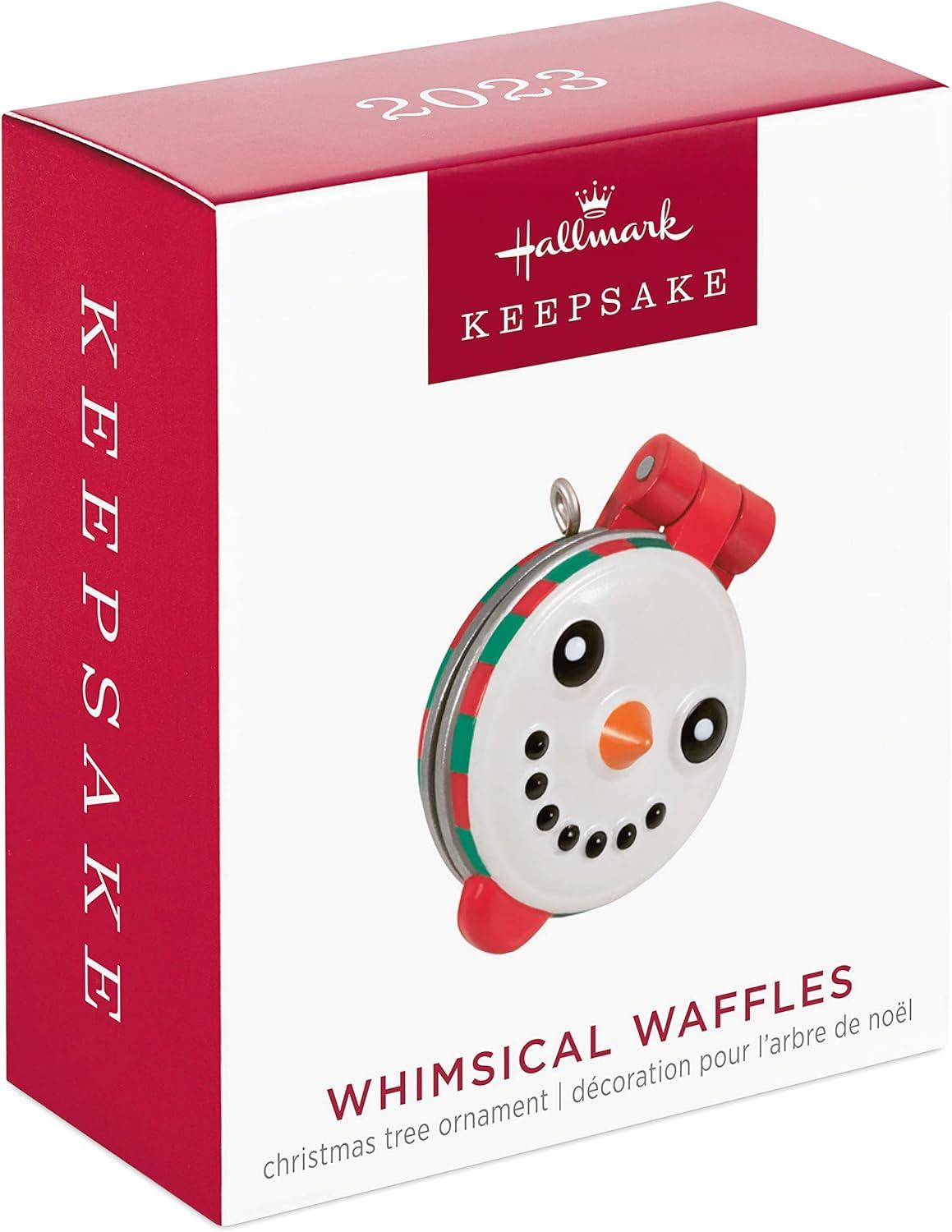 image:imageHallmark Keepsake Mini Christmas Ornament Beach Day Buddy 075 Tiny Ornament for Tabletop TreeWhimsical Waffles