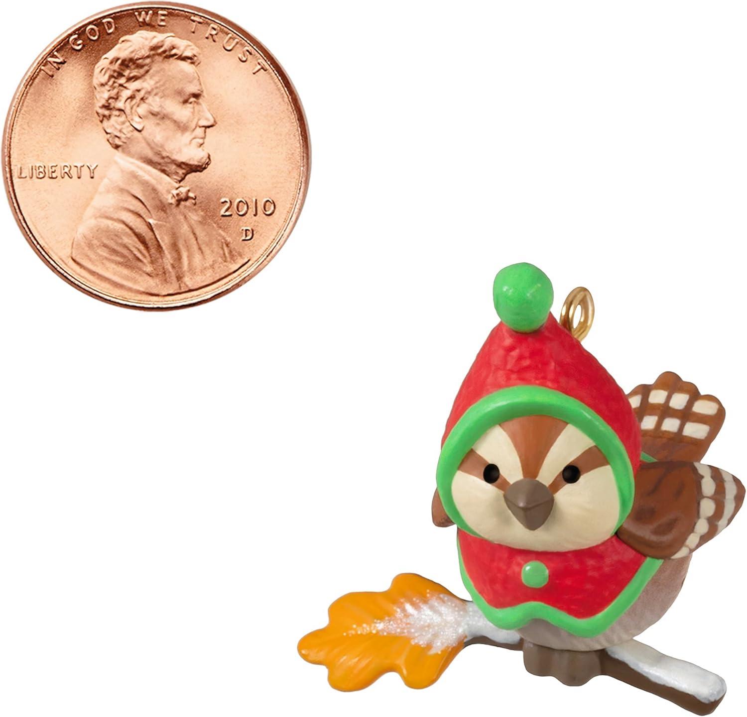 image:imageHallmark Keepsake Mini Christmas Ornament Cozy Lil Critters 1 Tiny Ornament for Tabletop Tree2023 Cozy Lil Critters