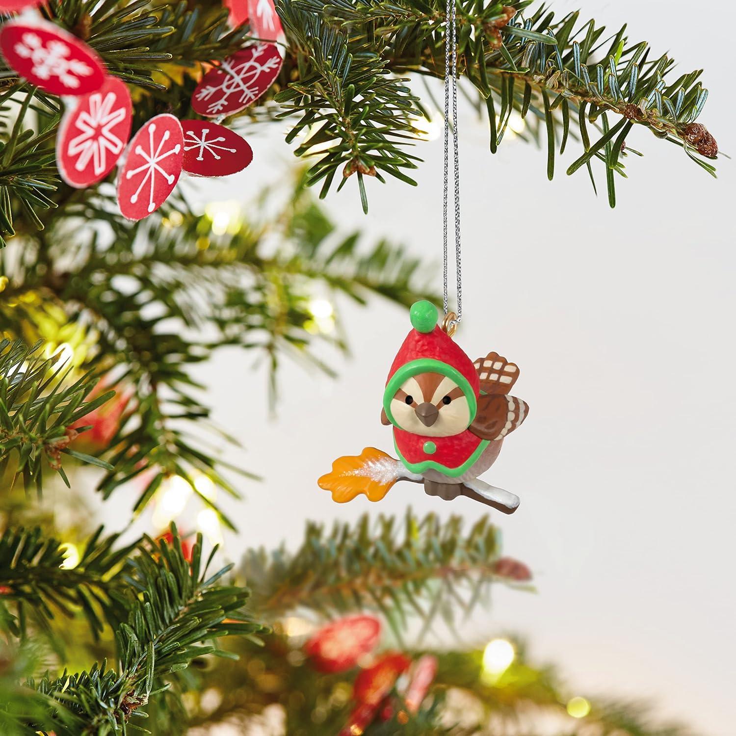 image:imageHallmark Keepsake Mini Christmas Ornament Cozy Lil Critters 1 Tiny Ornament for Tabletop Tree2023 Cozy Lil Critters