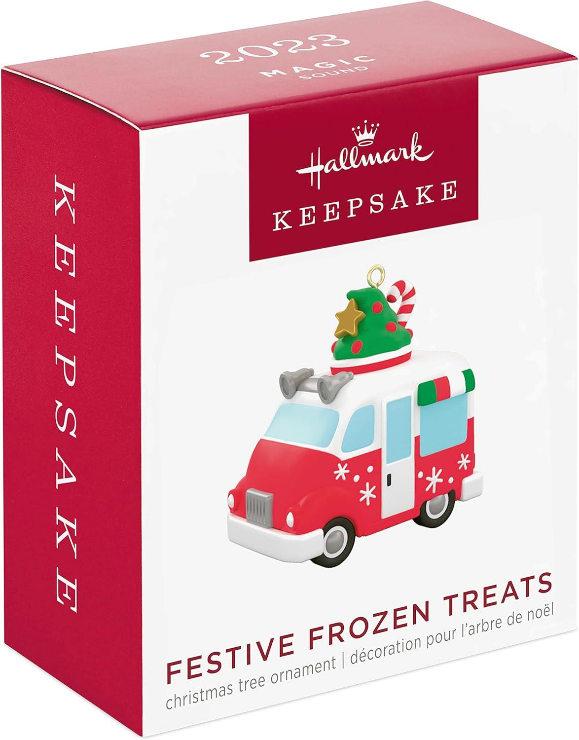 image:imageHallmark Keepsake Mini Christmas Ornament Two Scoops of Fun 075 Tiny Ornament for Tabletop TreeFestive Frozen Treats