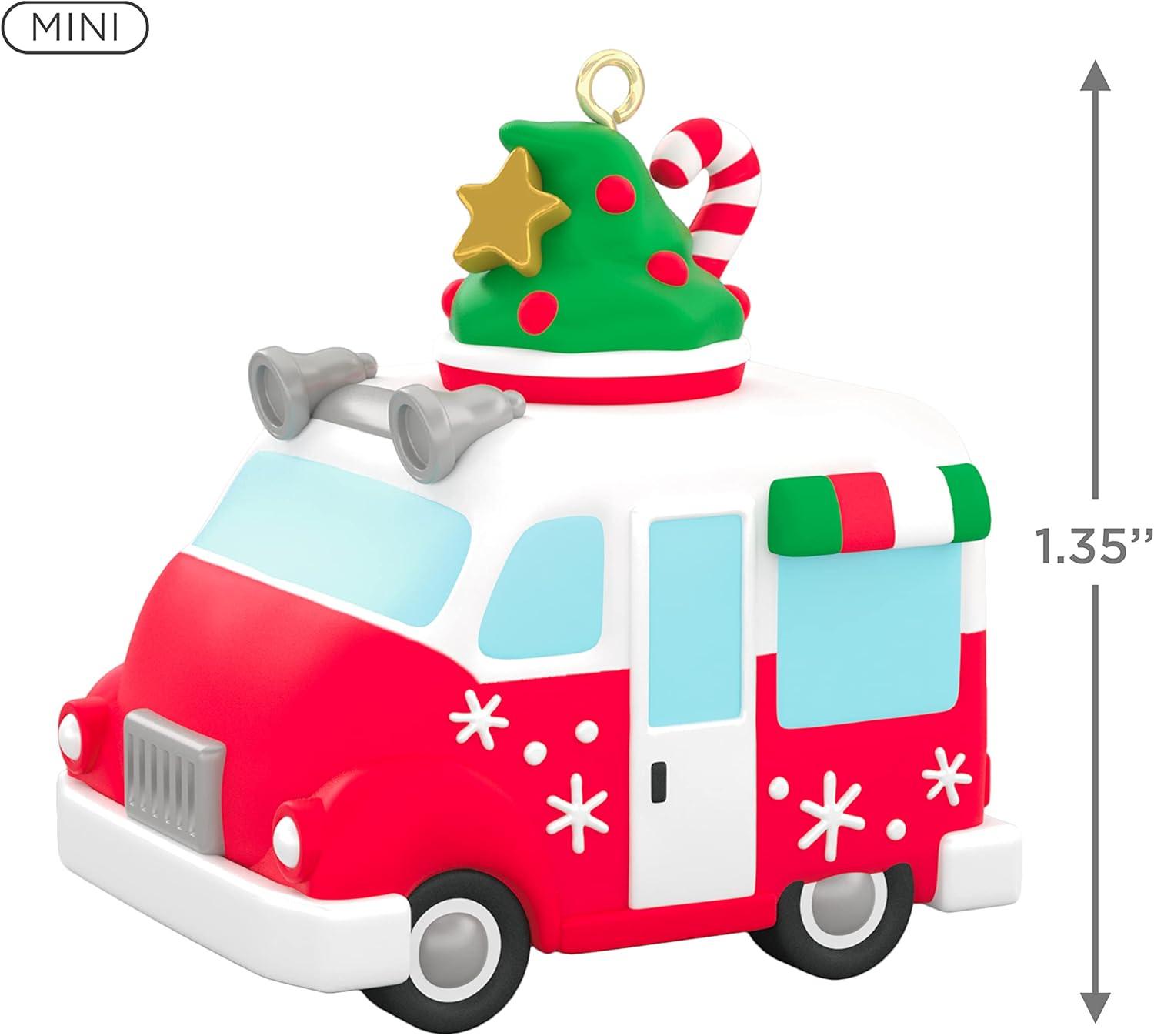 image:imageHallmark Keepsake Mini Christmas Ornament Two Scoops of Fun 075 Tiny Ornament for Tabletop TreeFestive Frozen Treats