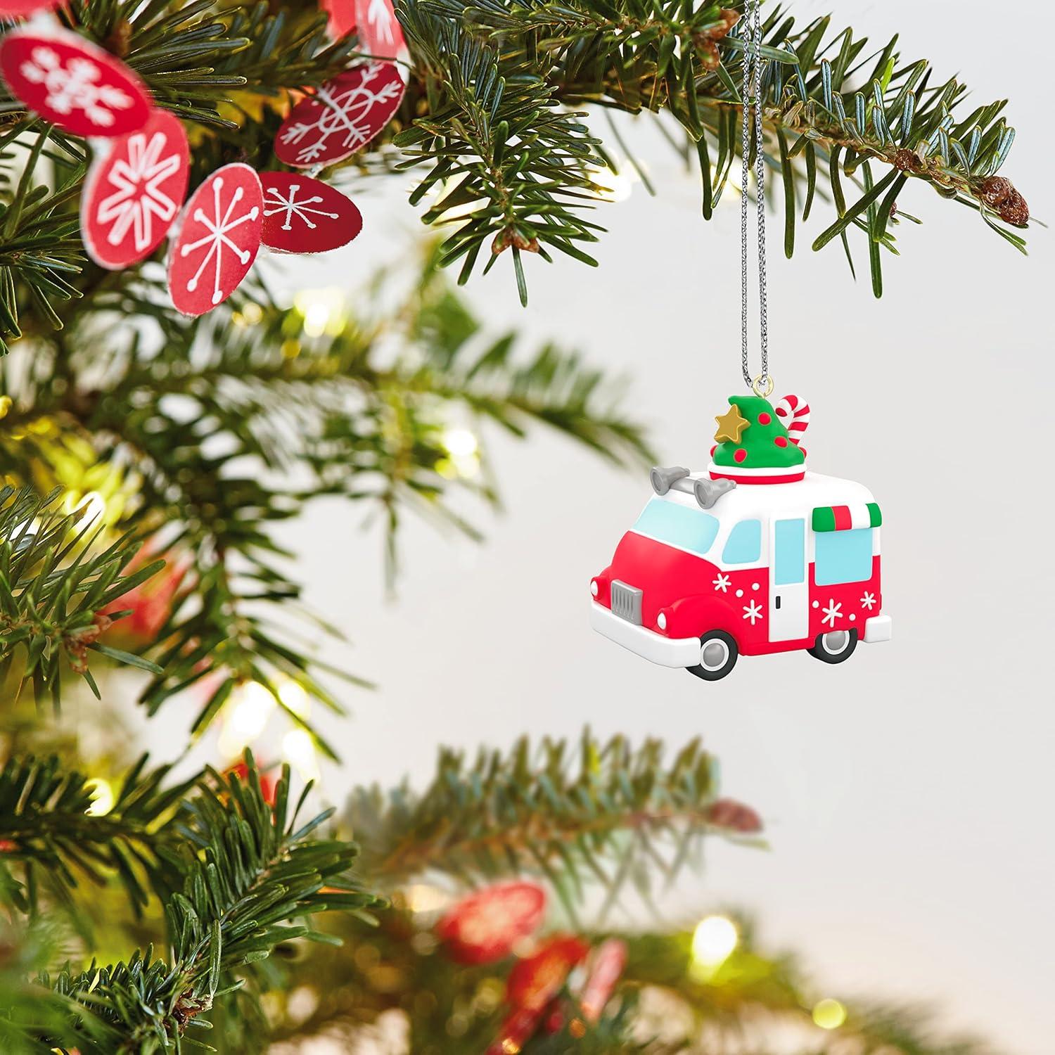 image:imageHallmark Keepsake Mini Christmas Ornament Two Scoops of Fun 075 Tiny Ornament for Tabletop TreeFestive Frozen Treats