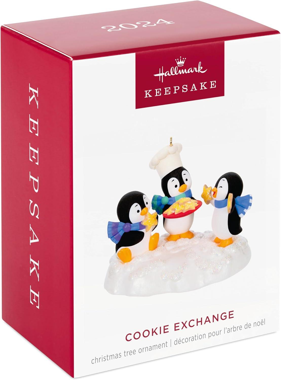 image:imageHallmark Keepsake Mini Christmas Ornaments 2025 Cooking Up Christmas Set of 3 Food GiftsCookie Exchange