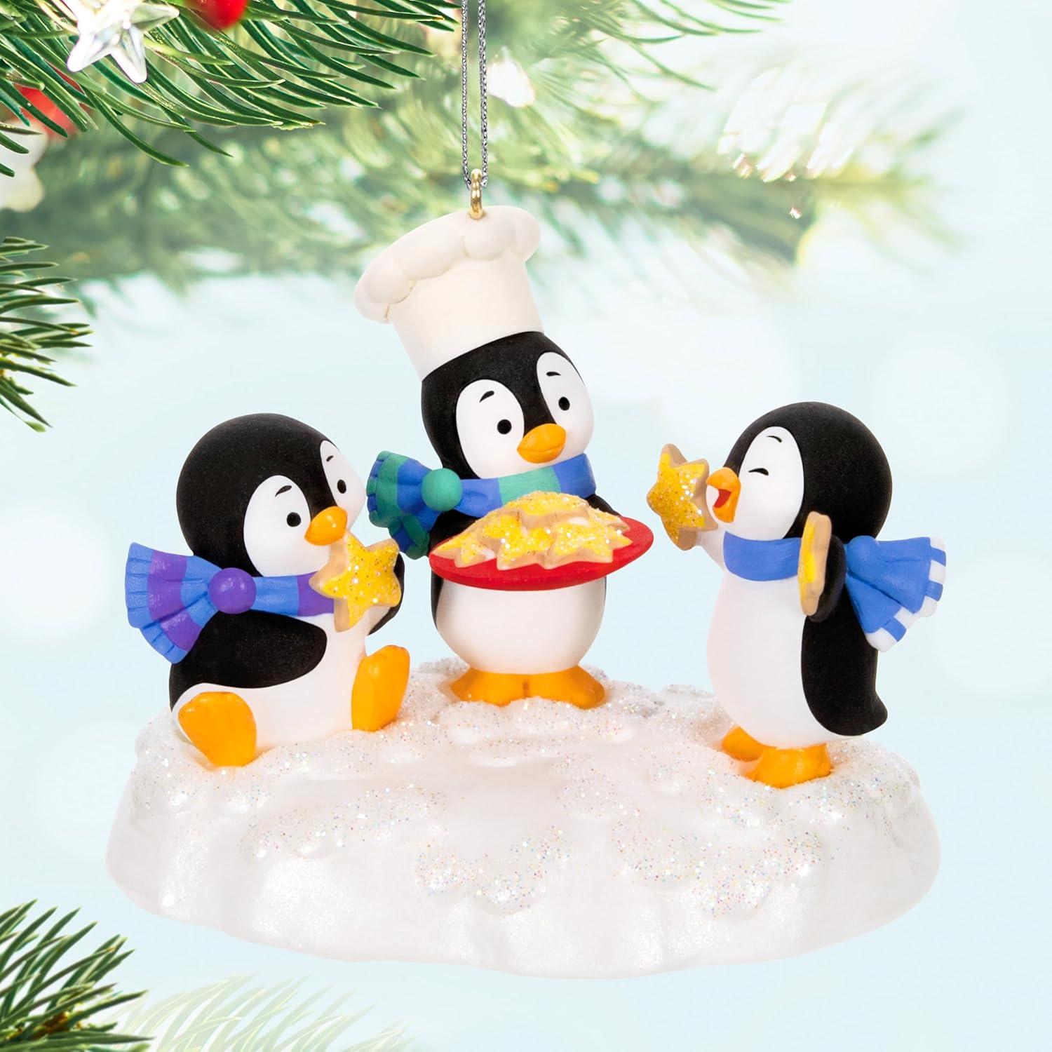 image:imageHallmark Keepsake Mini Christmas Ornaments 2025 Cooking Up Christmas Set of 3 Food GiftsCookie Exchange