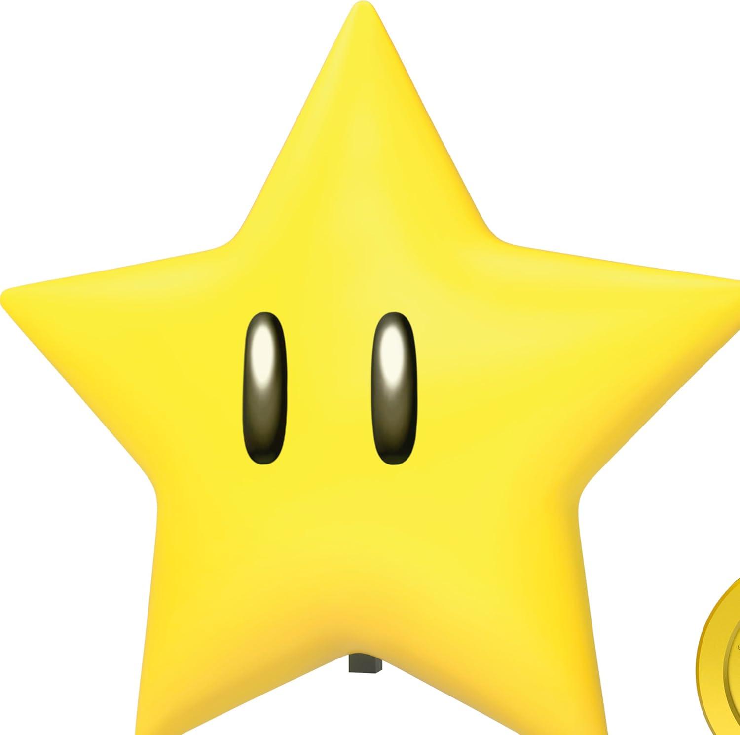 image:imageHallmark Keepsake Nintendo Christmas Tree Topper Super Mario Super Star with Light and Sound Gifts for GamersSuper Star