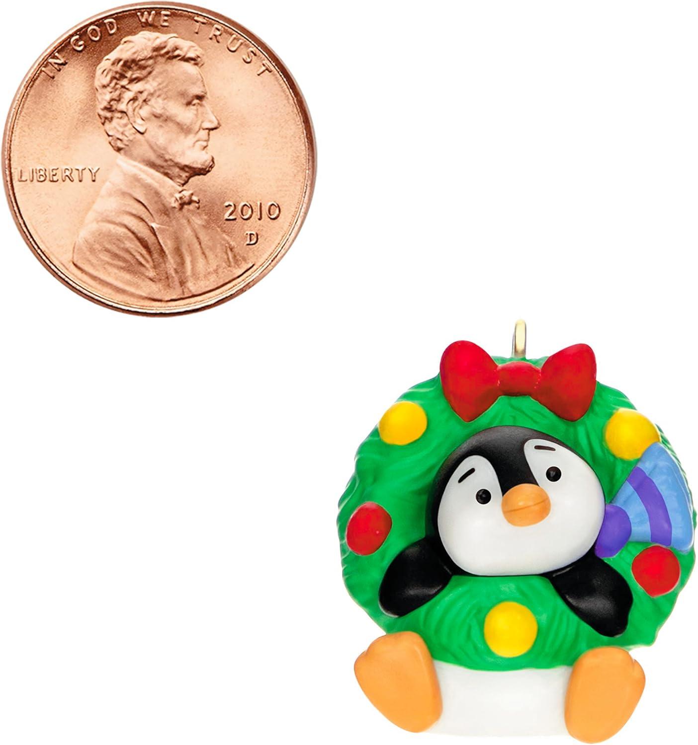 image:imageHallmark Keepsake Petite Penguins Mini Christmas Ornament A Delightful Decoration 1 Tiny Ornament for Tabletop Tree2023 Petite Penguins
