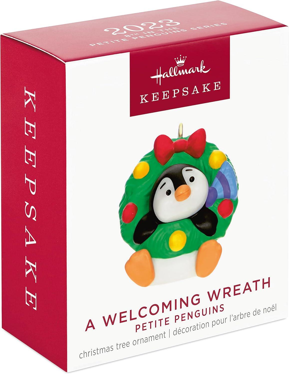 image:imageHallmark Keepsake Petite Penguins Mini Christmas Ornament A Delightful Decoration 1 Tiny Ornament for Tabletop Tree2023 Petite Penguins