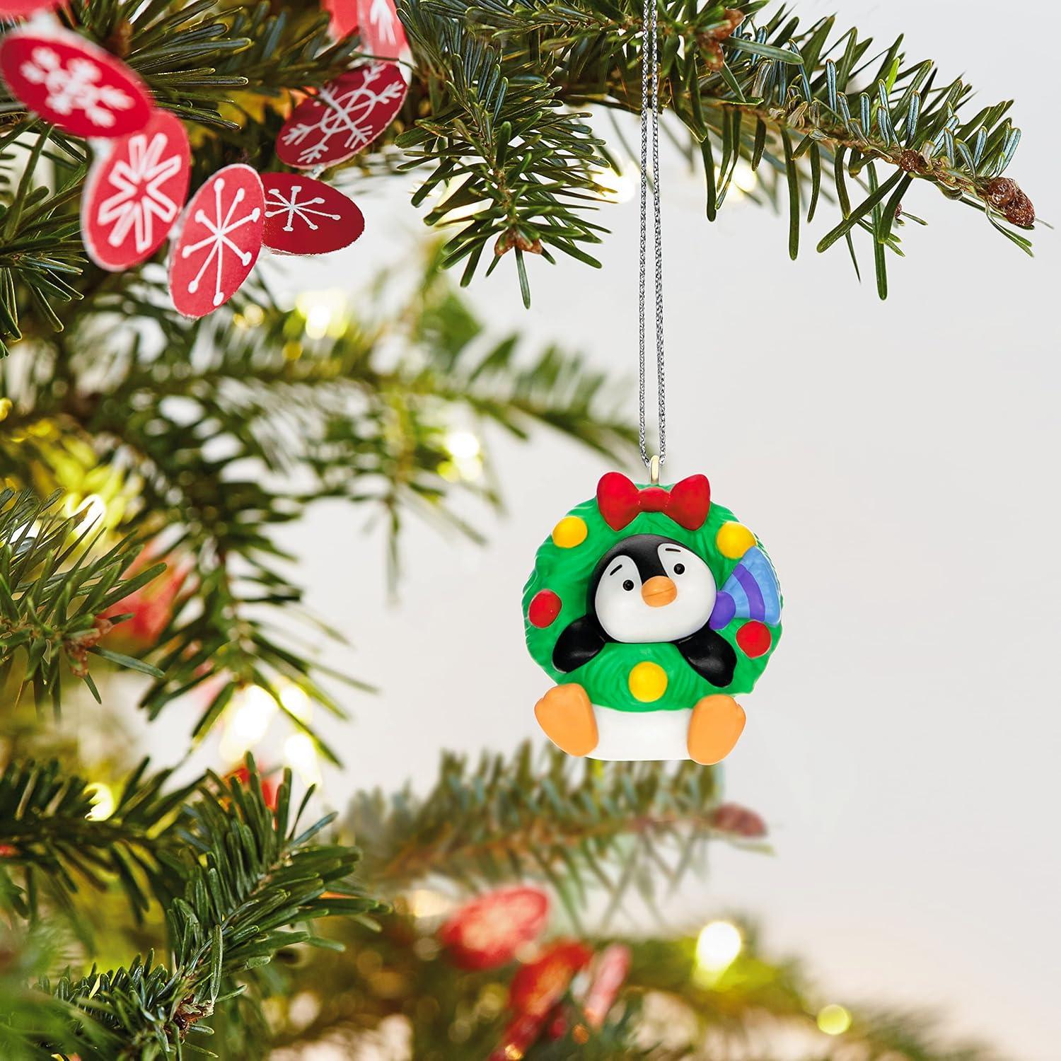 image:imageHallmark Keepsake Petite Penguins Mini Christmas Ornament A Delightful Decoration 1 Tiny Ornament for Tabletop Tree2023 Petite Penguins