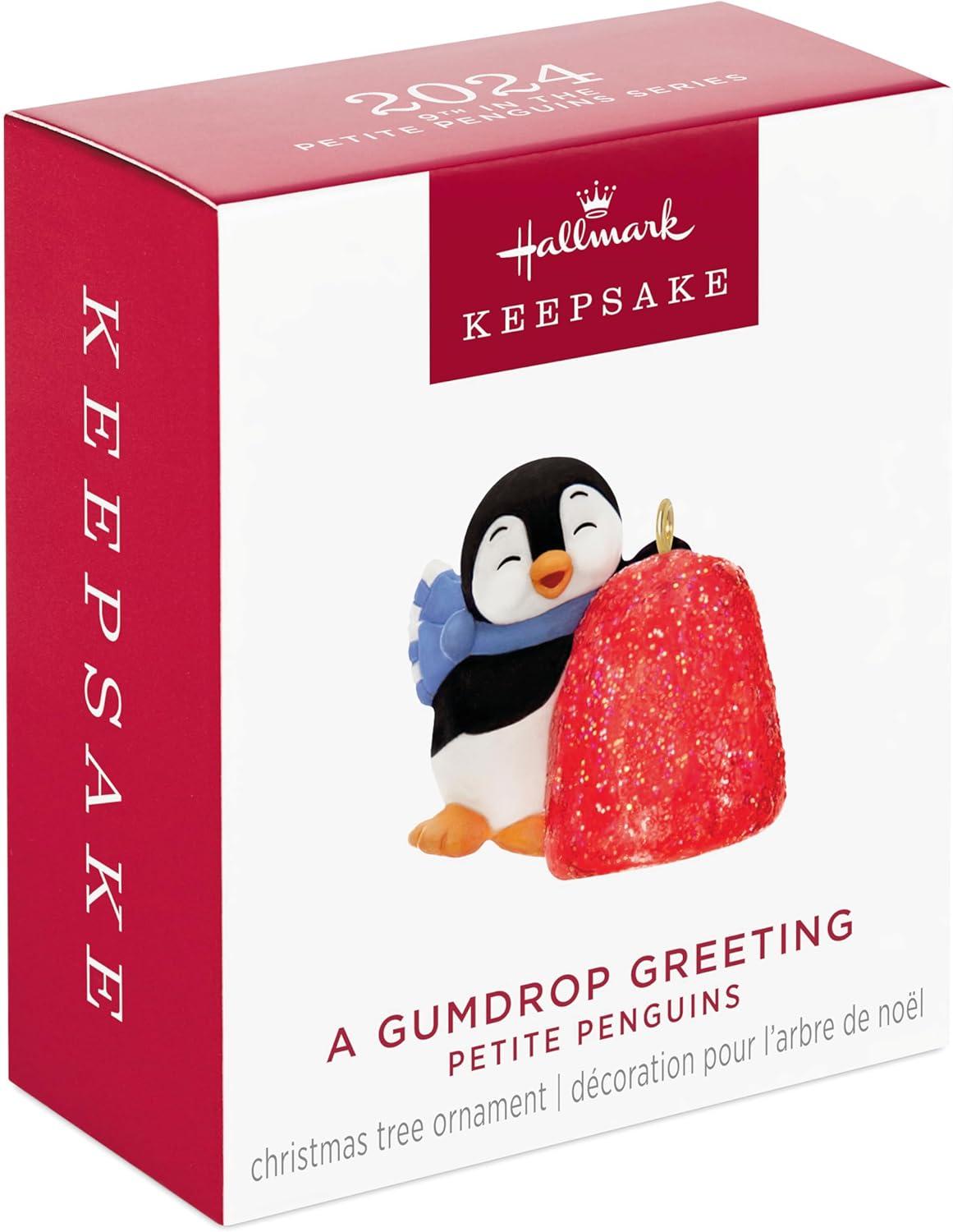 image:imageHallmark Keepsake Petite Penguins Mini Christmas Ornament A Delightful Decoration 1 Tiny Ornament for Tabletop Tree2024 Petite Penguins