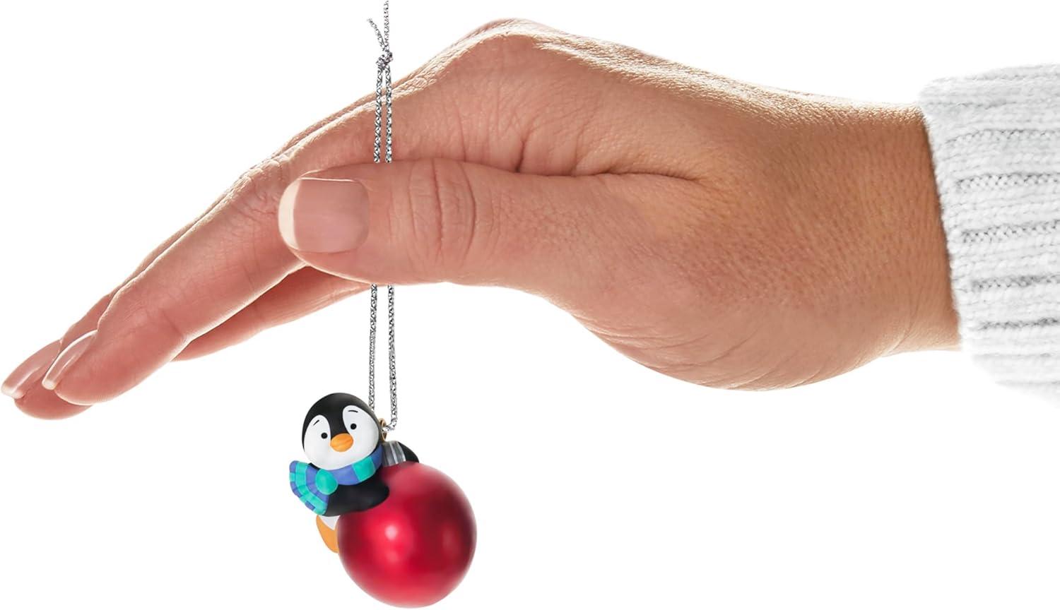 image:imageHallmark Keepsake Petite Penguins Mini Christmas Ornament A Delightful Decoration 1 Tiny Ornament for Tabletop Tree2025 Petite Penguins