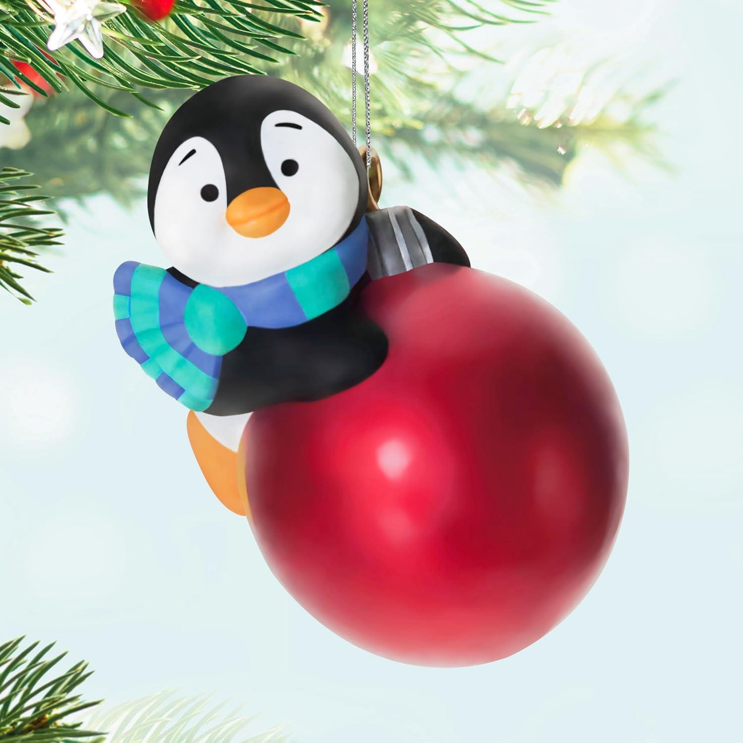 image:imageHallmark Keepsake Petite Penguins Mini Christmas Ornament A Delightful Decoration 1 Tiny Ornament for Tabletop Tree2025 Petite Penguins